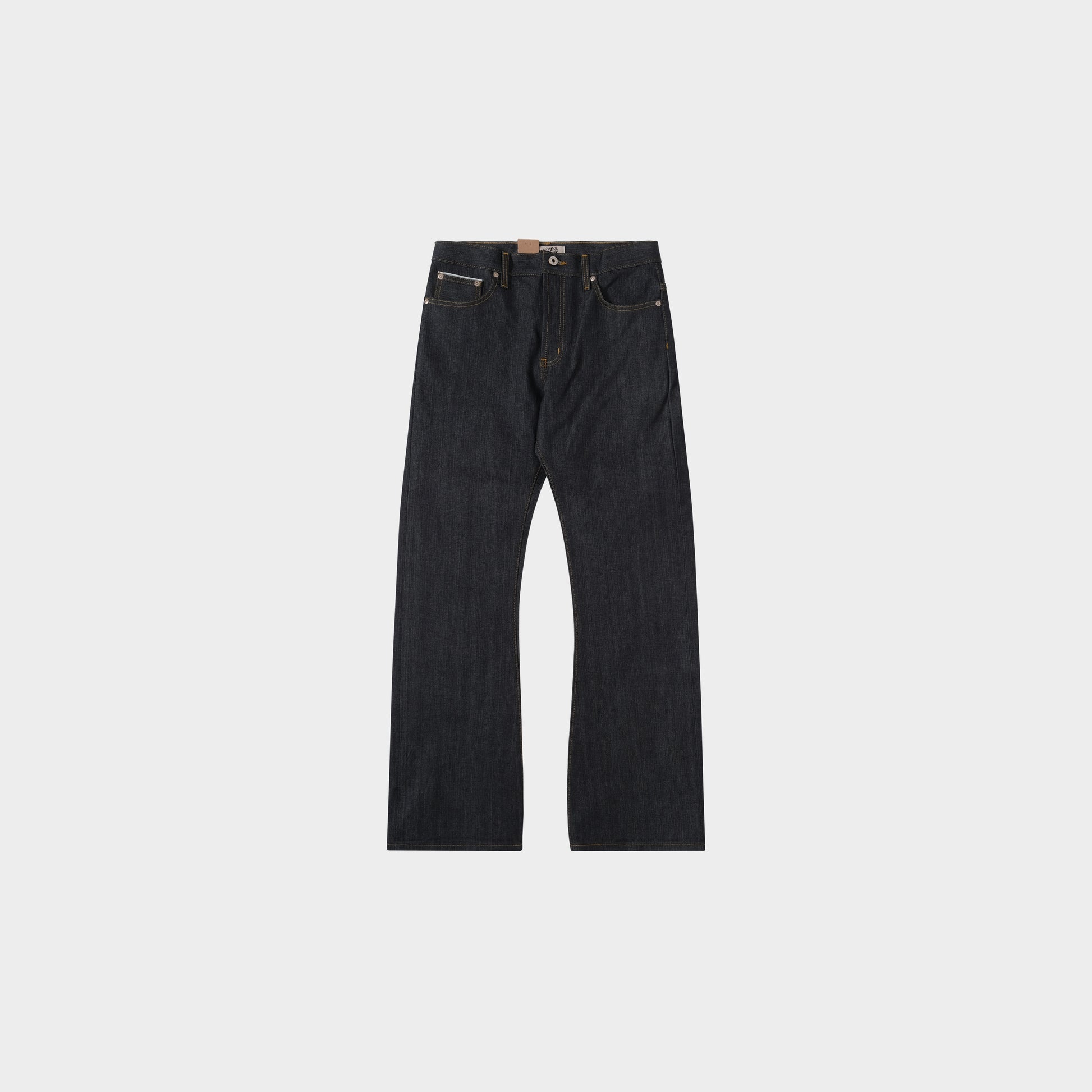 Naked and Famous Groovy Guy - Left Hand Twill Selvedge in Farbe indigo