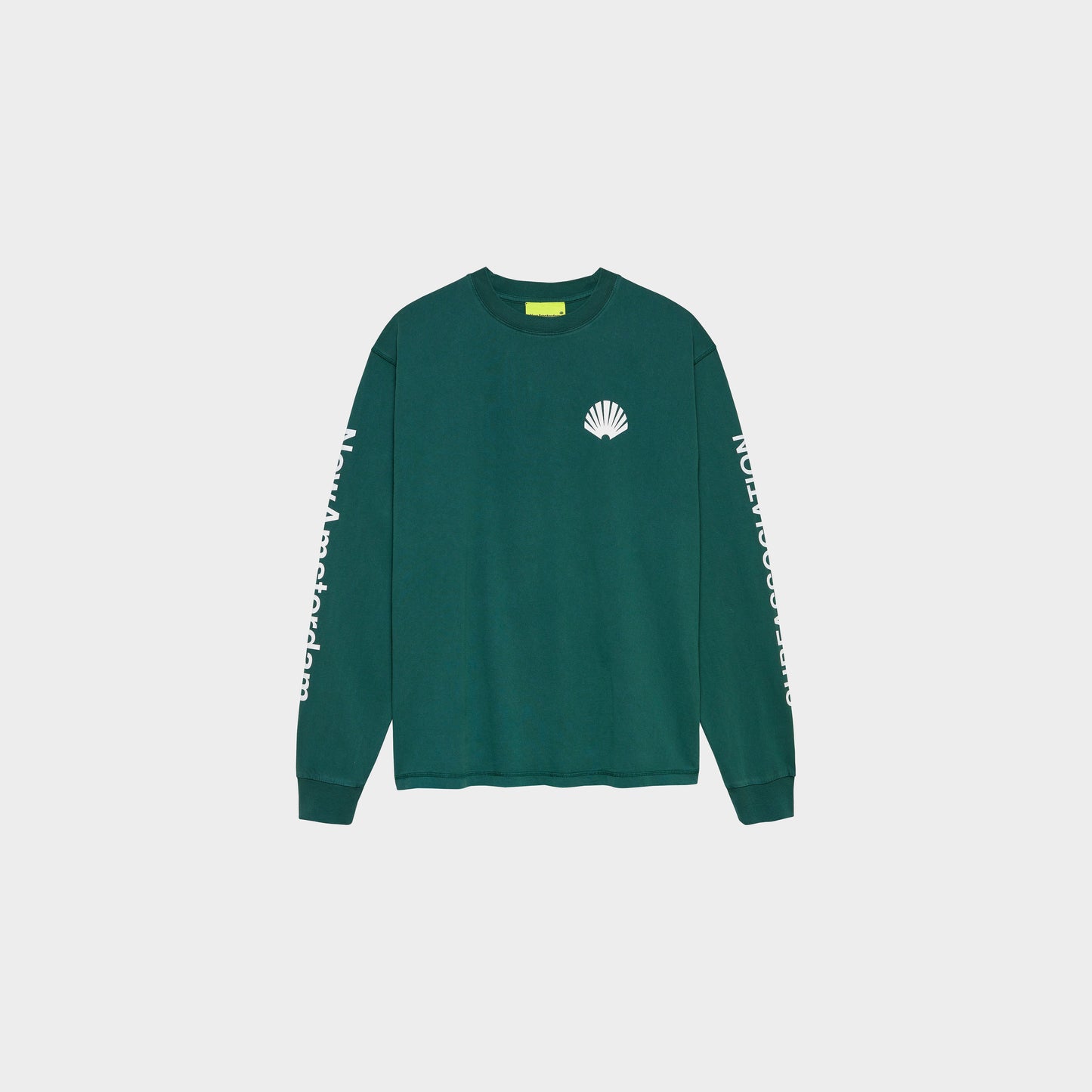 New Amsterdam Surf Association Logo Longsleeve in Farbe bottle_green