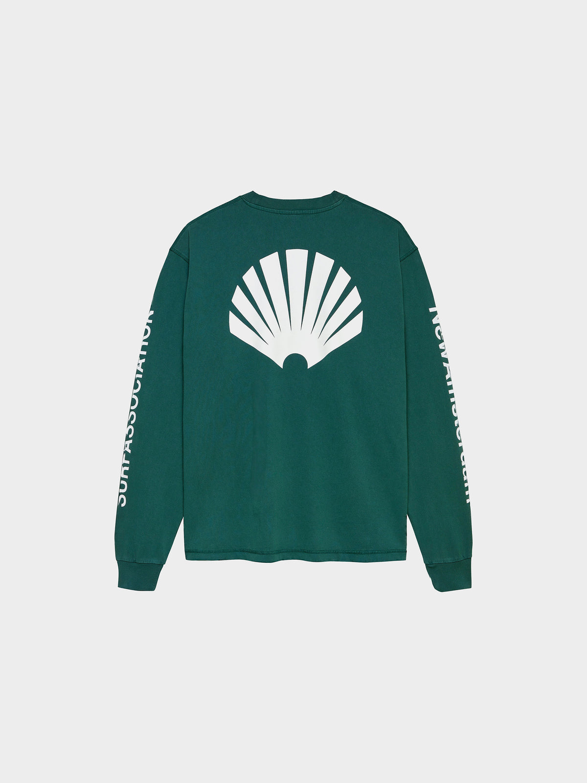 New Amsterdam Surf Association Logo Longsleeve in Farbe bottle_green