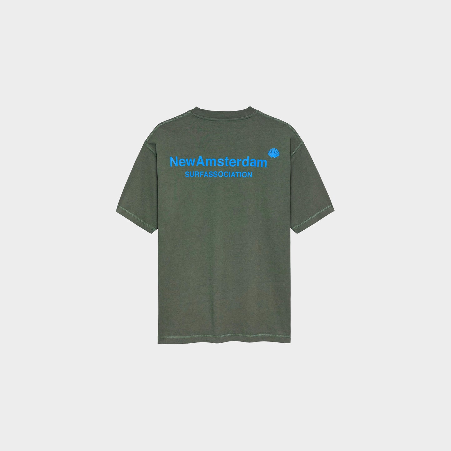New Amsterdam Surf Association Logo Tee in Farbe teal
