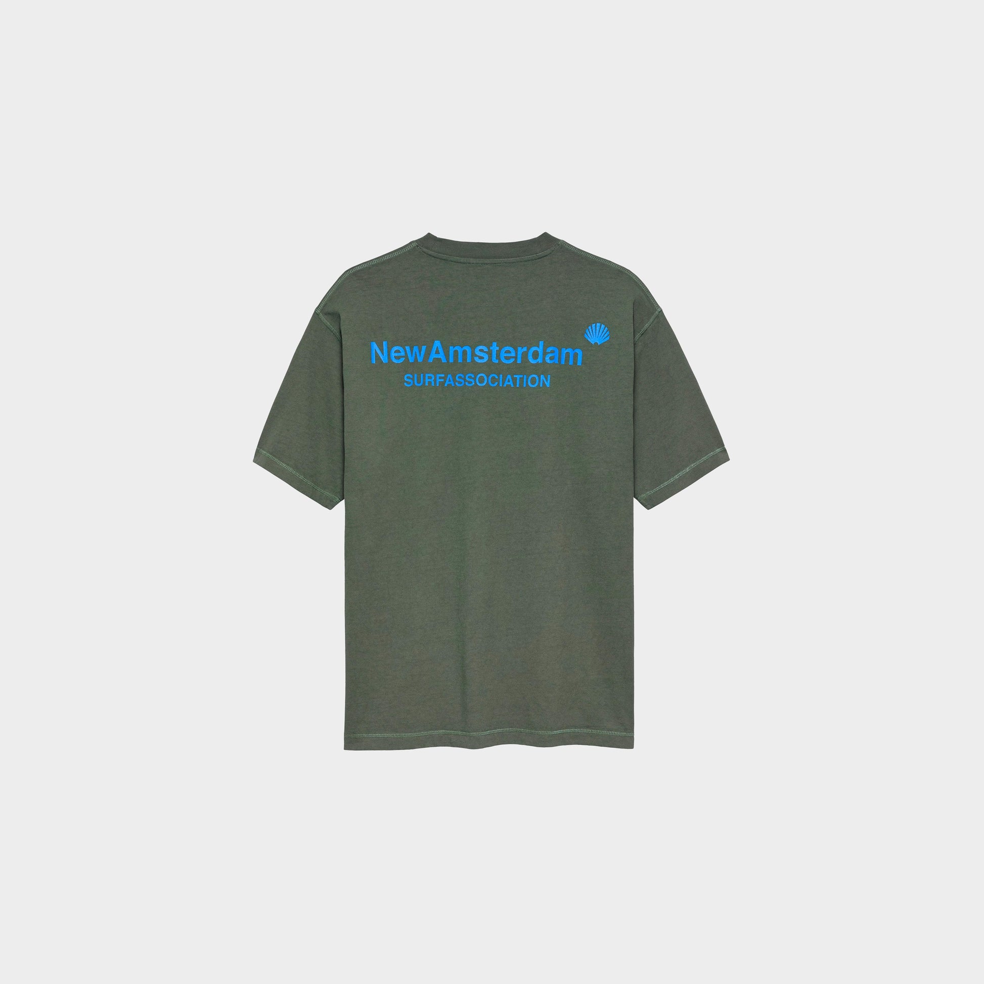 New Amsterdam Surf Association Logo Tee in Farbe teal