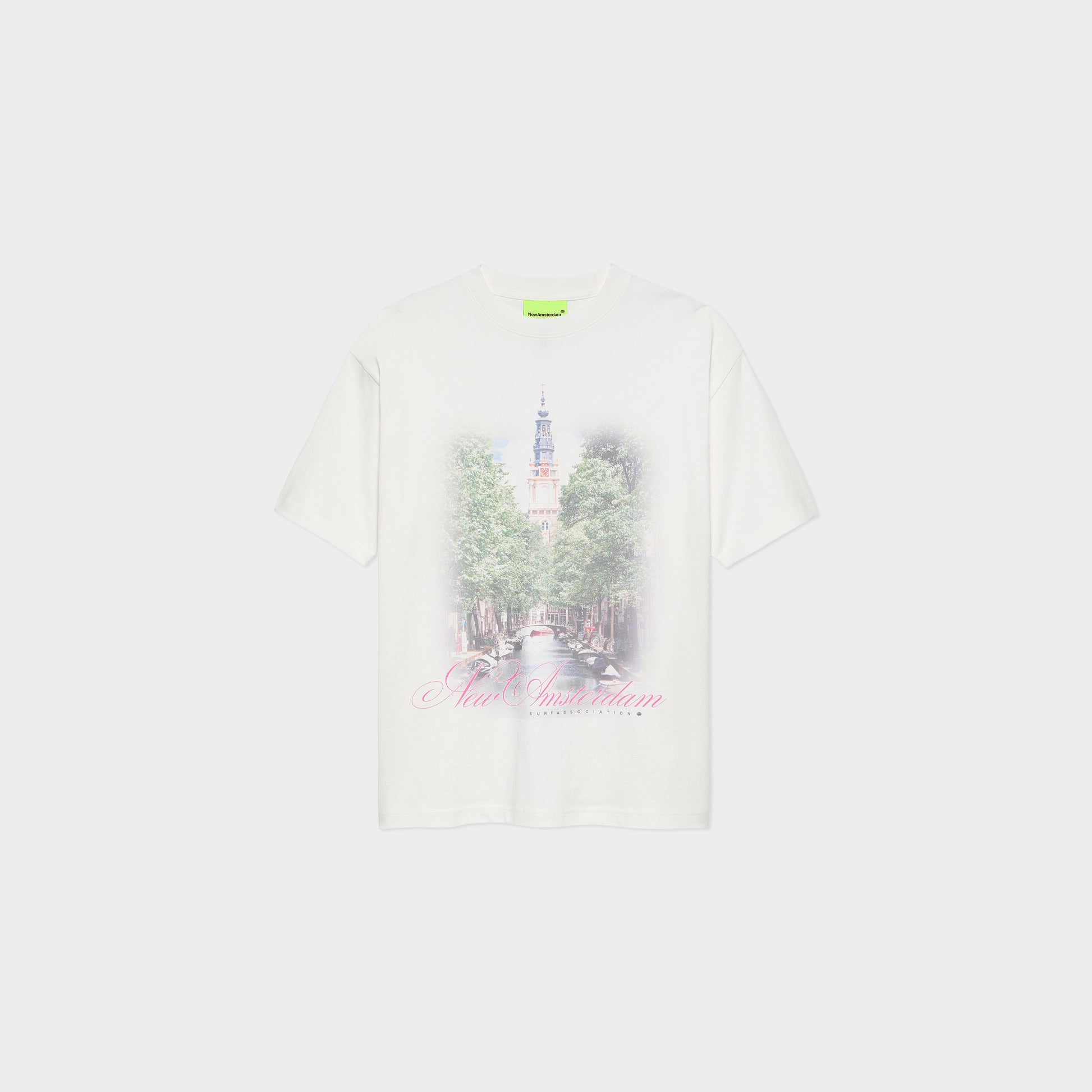 New Amsterdam Surf Association City Of Water Tee in Farbe washed_white