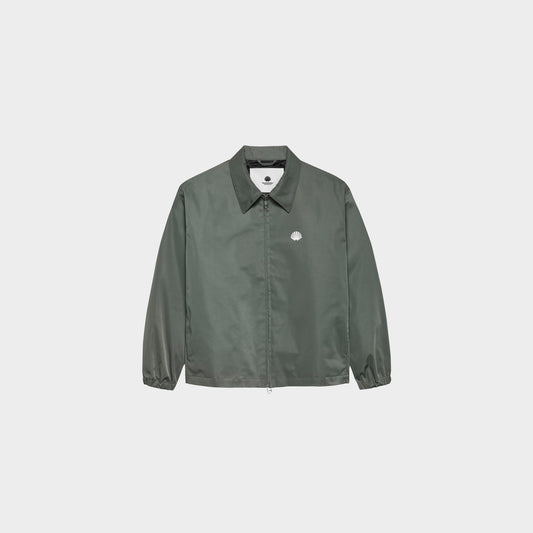 Nylon Coach Jacket Shark Green