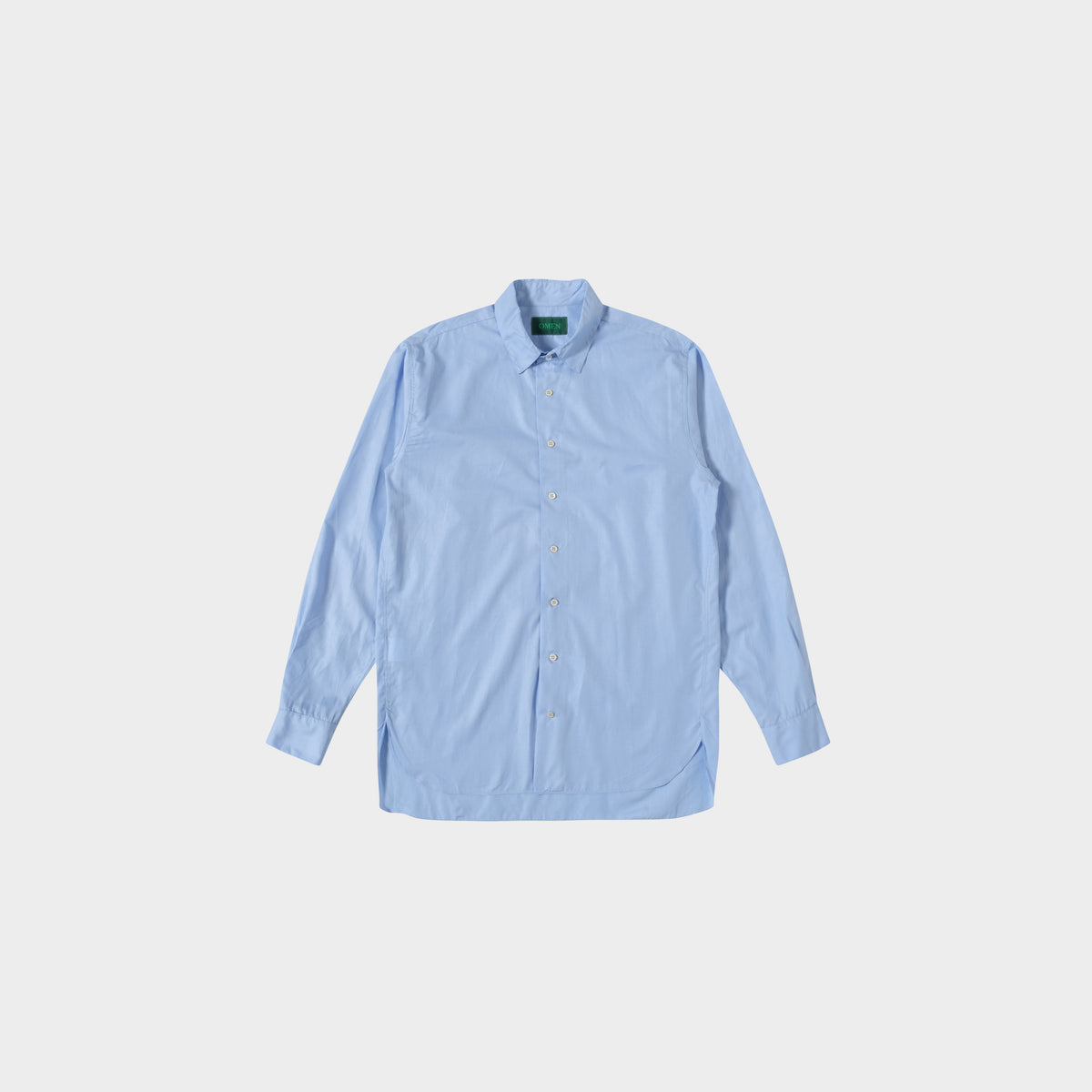 OMEN Hemd Gerrit Zeus in Farbe mittelblau_weiss
