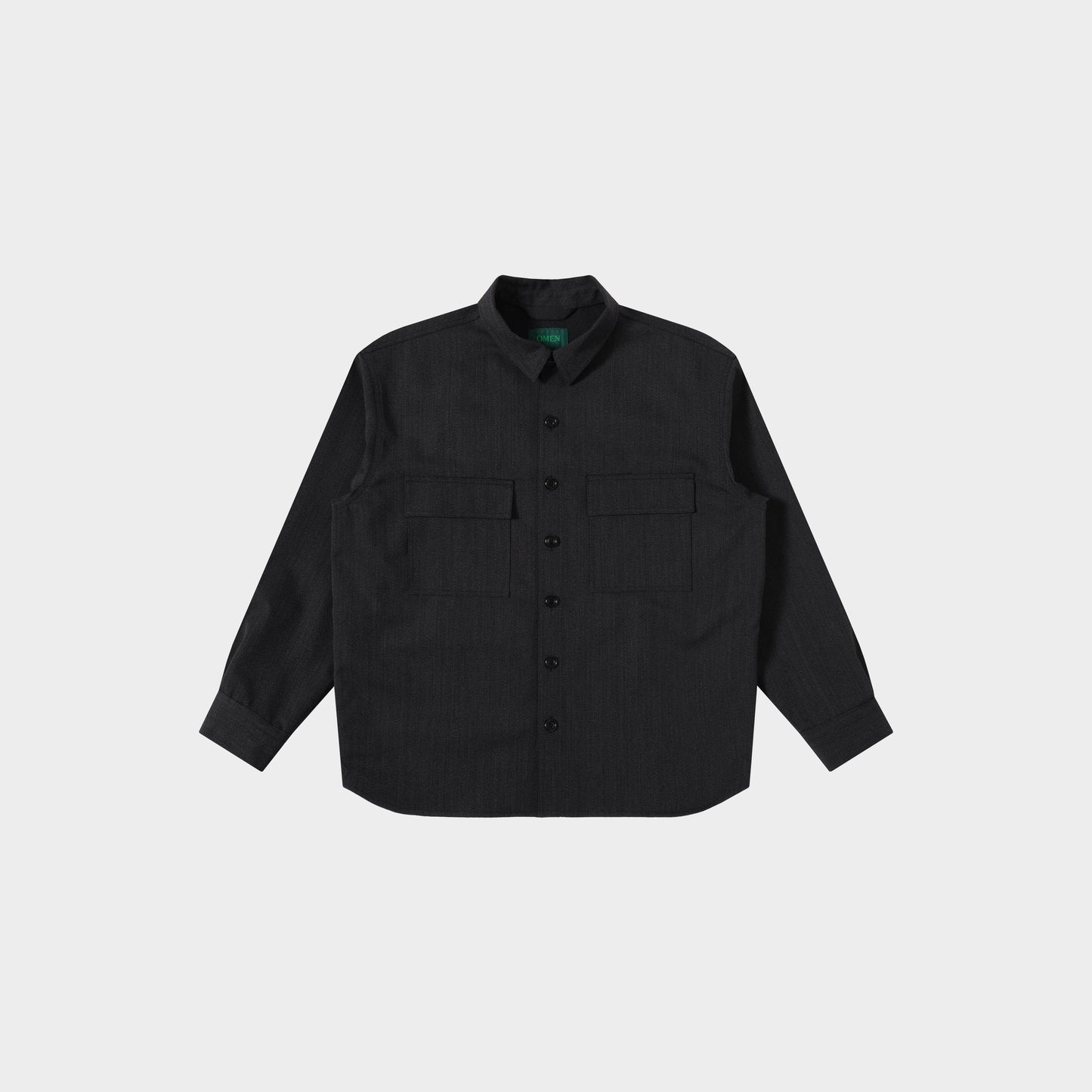 OMEN Hemd Nicolai Covercoat in Farbe charcoal