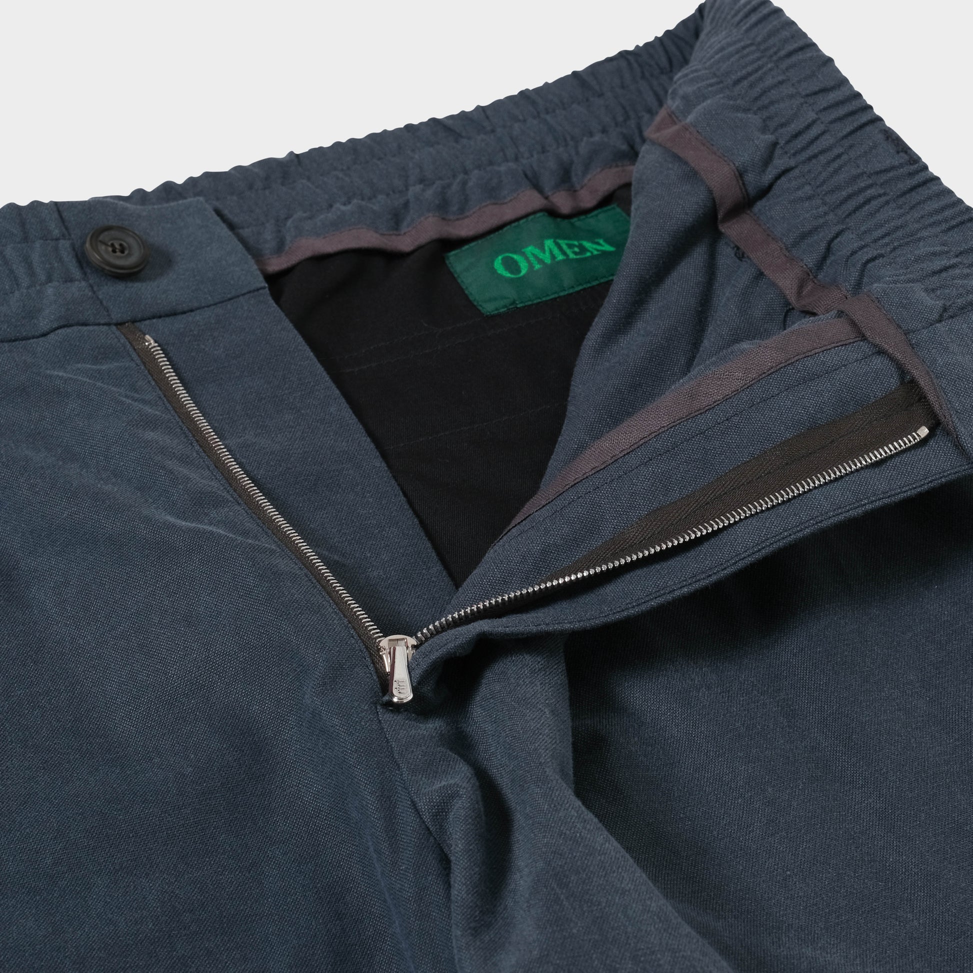 OMEN Hose Hanoi American Oxford Delave in Farbe grau