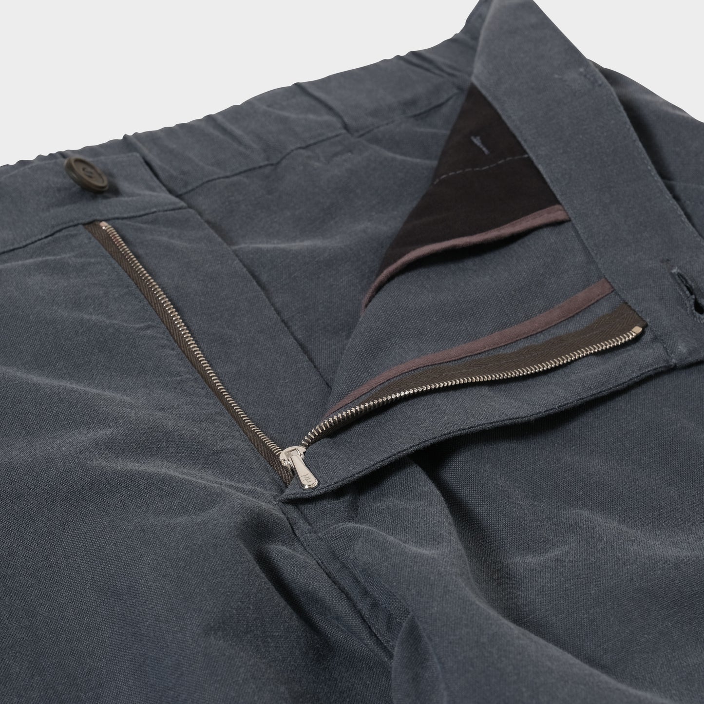 OMEN Hose Harold American Oxford Delave in Farbe grau 