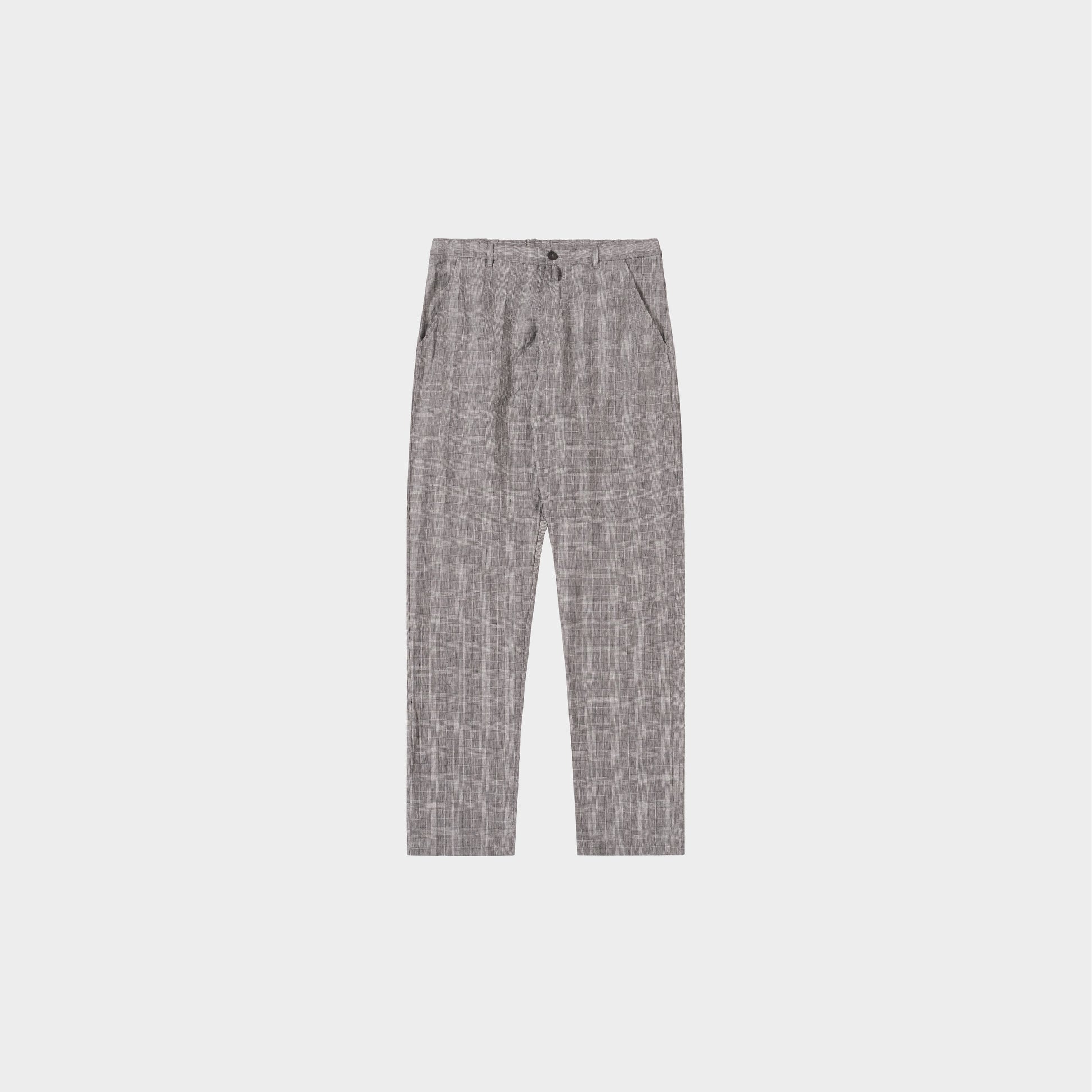 OMEN Hose Harry Turlin in Farbe karo_schwarz_weiss