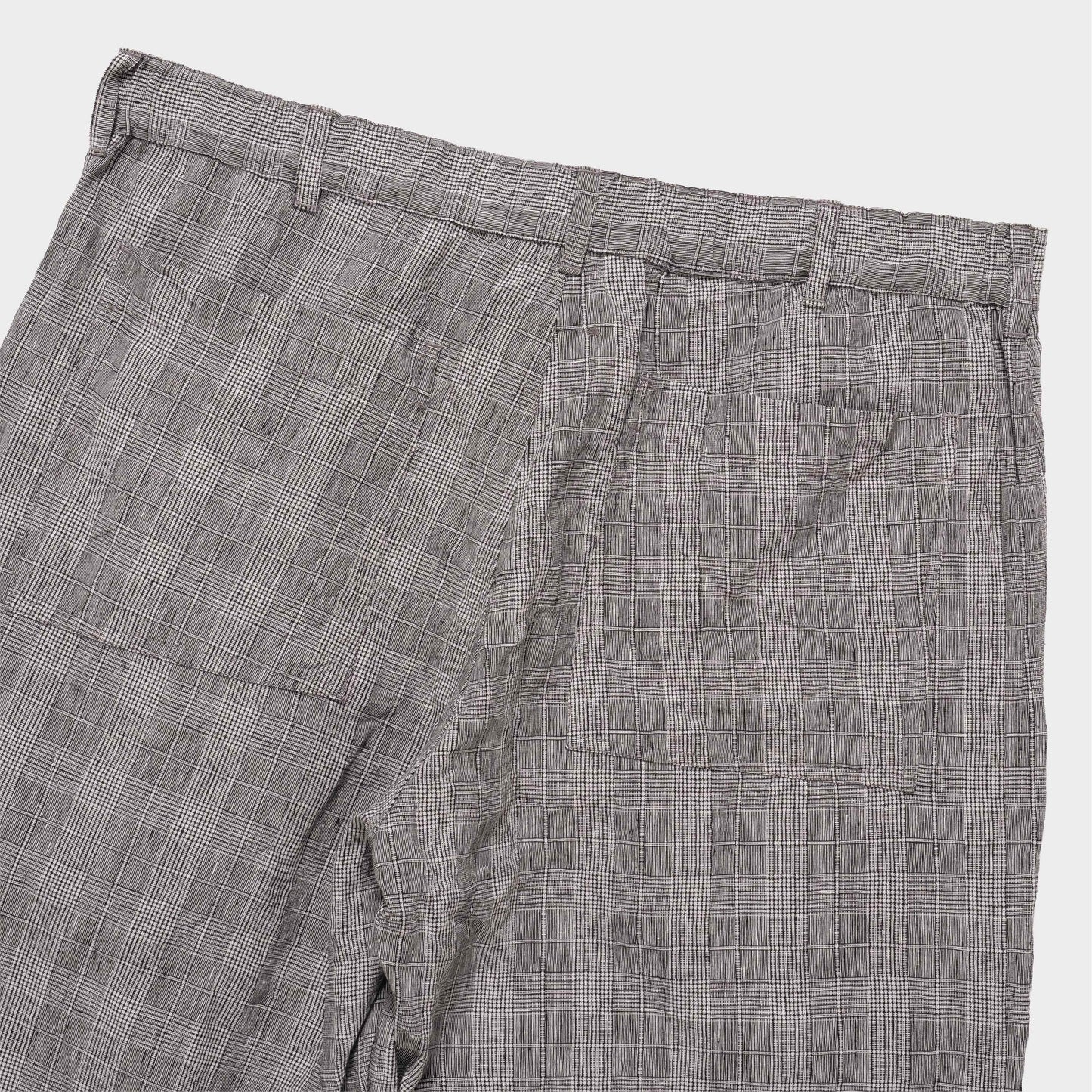 OMEN Hose Harry Turlin in Farbe karo_schwarz_weiss