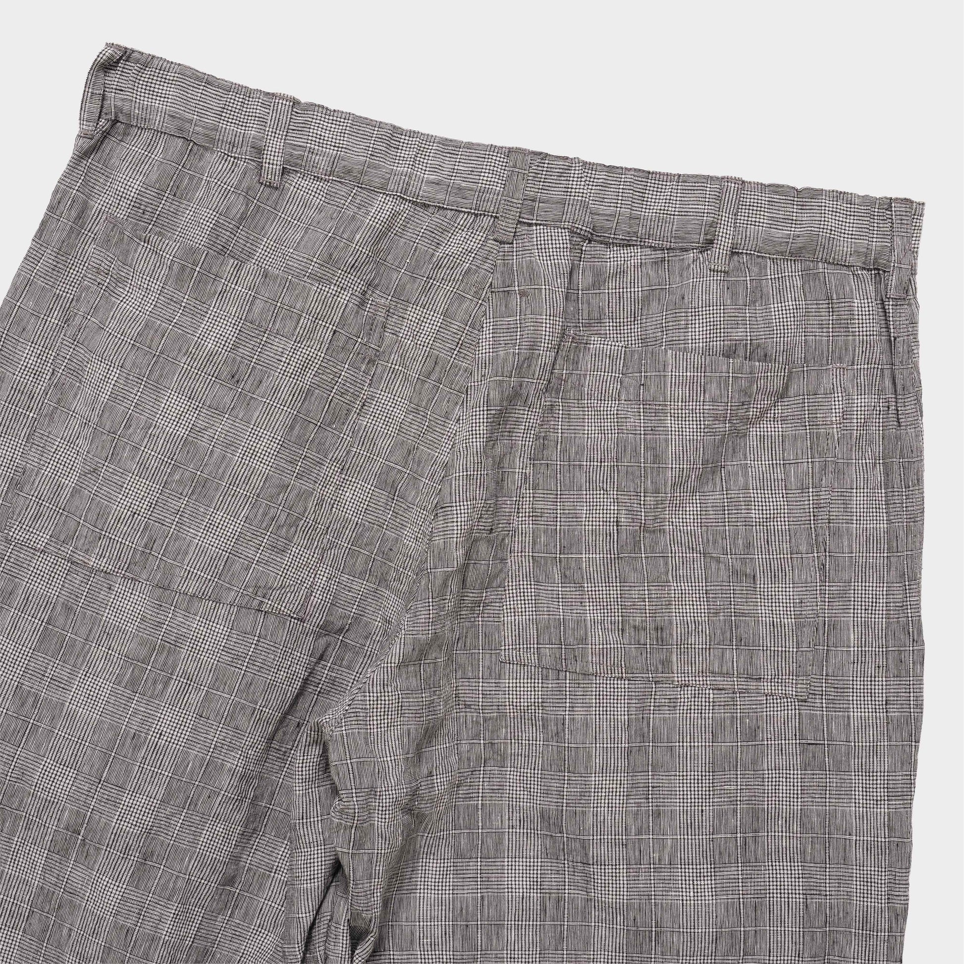 OMEN Hose Harry Turlin in Farbe karo_schwarz_weiss