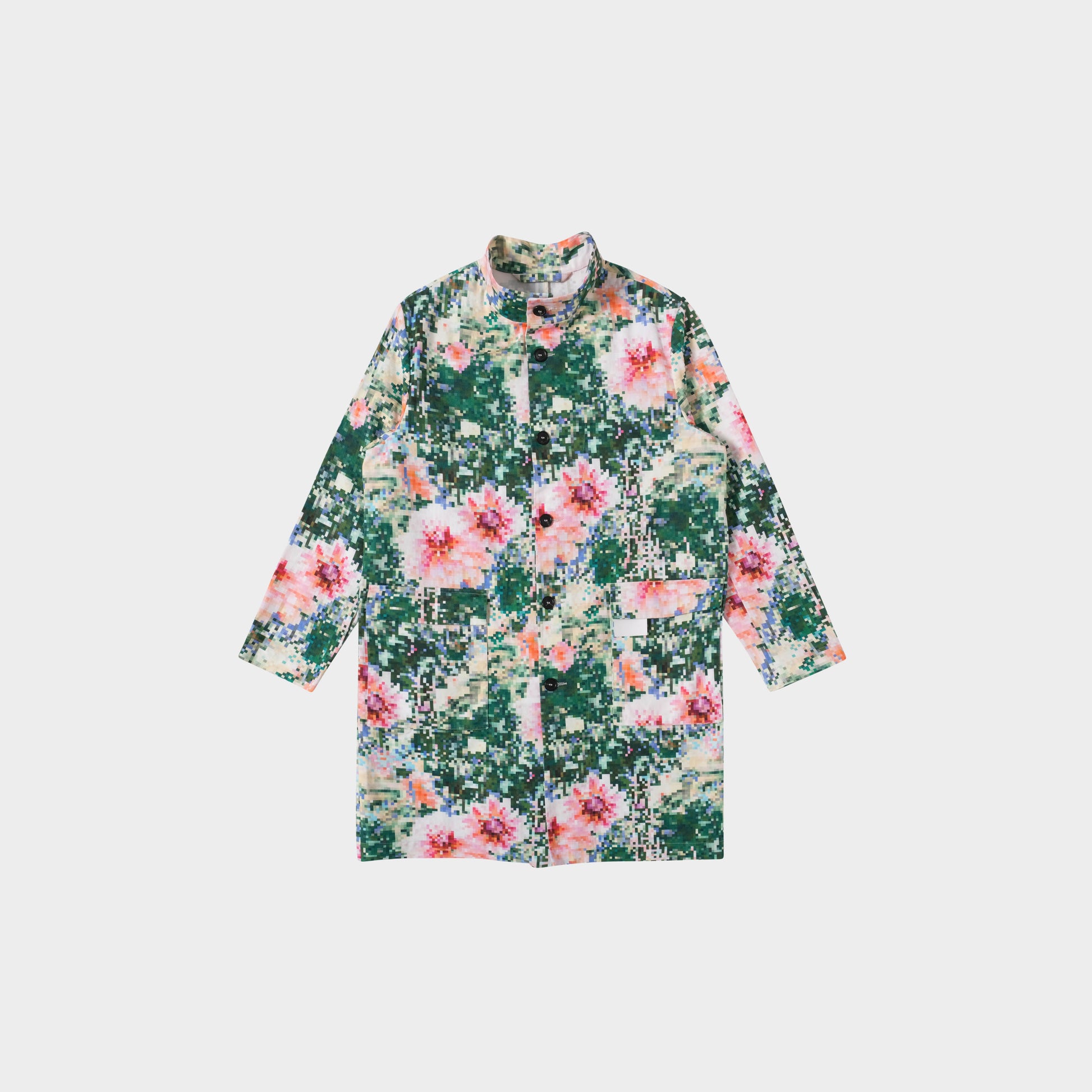 OMEN Mantel Kliff Heavy Twill Pixel Blüte in Farbe pixel_bluete