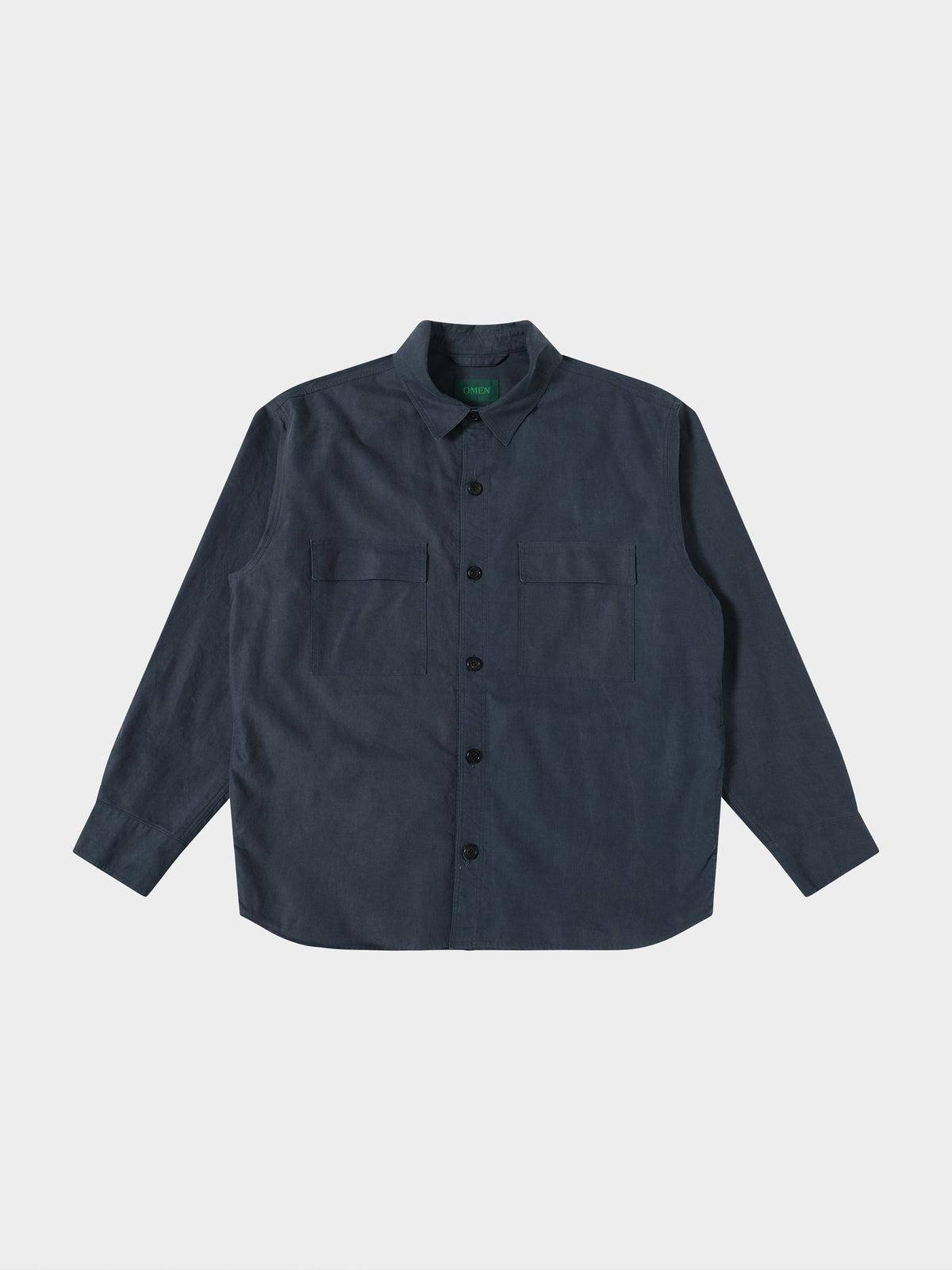 OMEN Oberteil Nicolai American Oxford Delave in Farbe grau