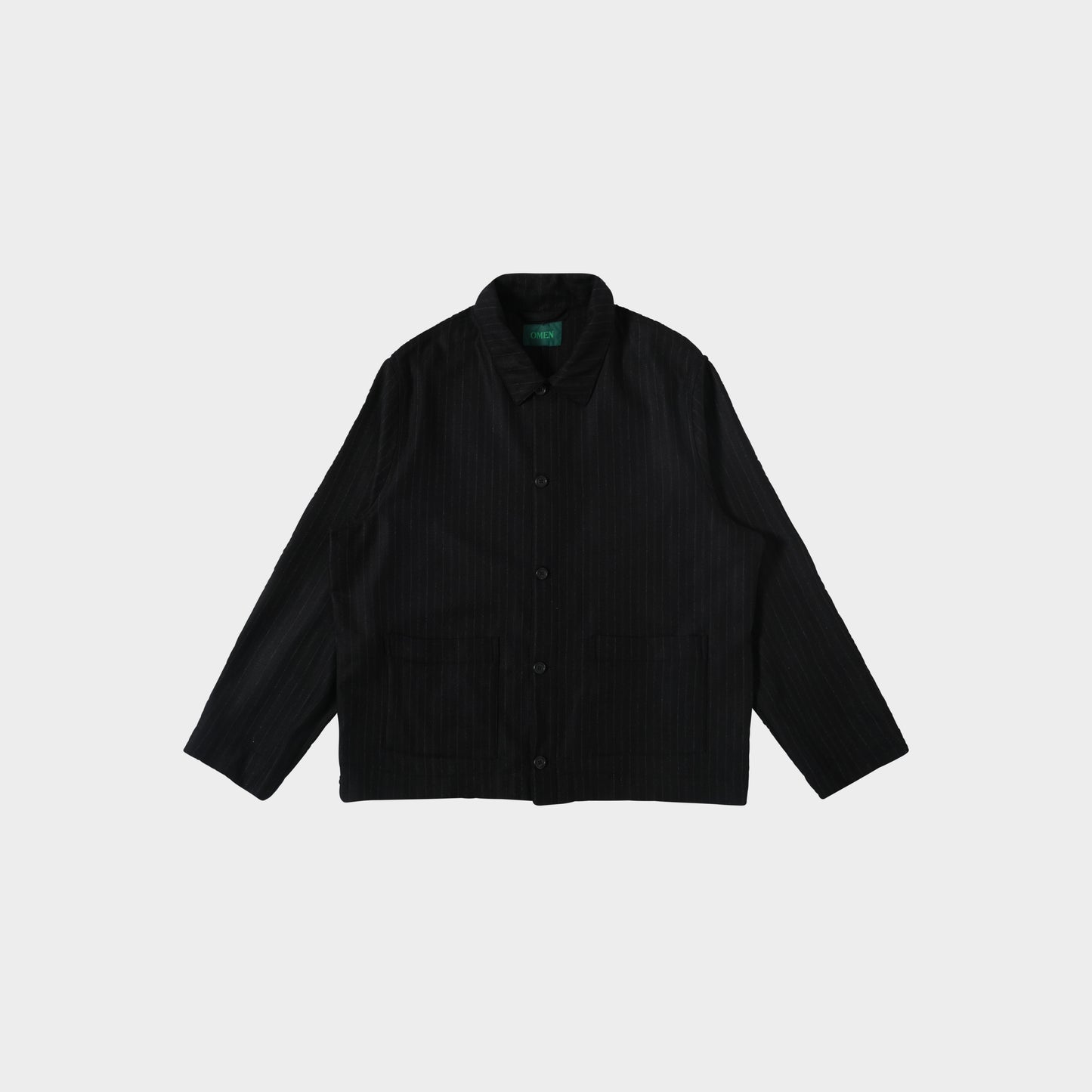 OMEN Sakko Greg Grace in Farbe nadelstreifen_schwarz