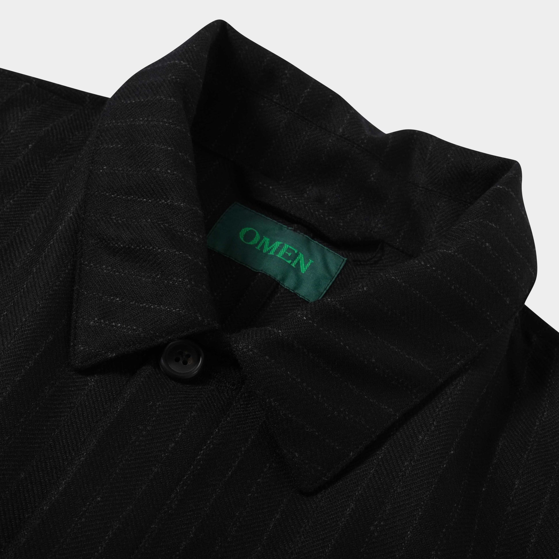 OMEN Sakko Greg Grace in Farbe nadelstreifen_schwarz