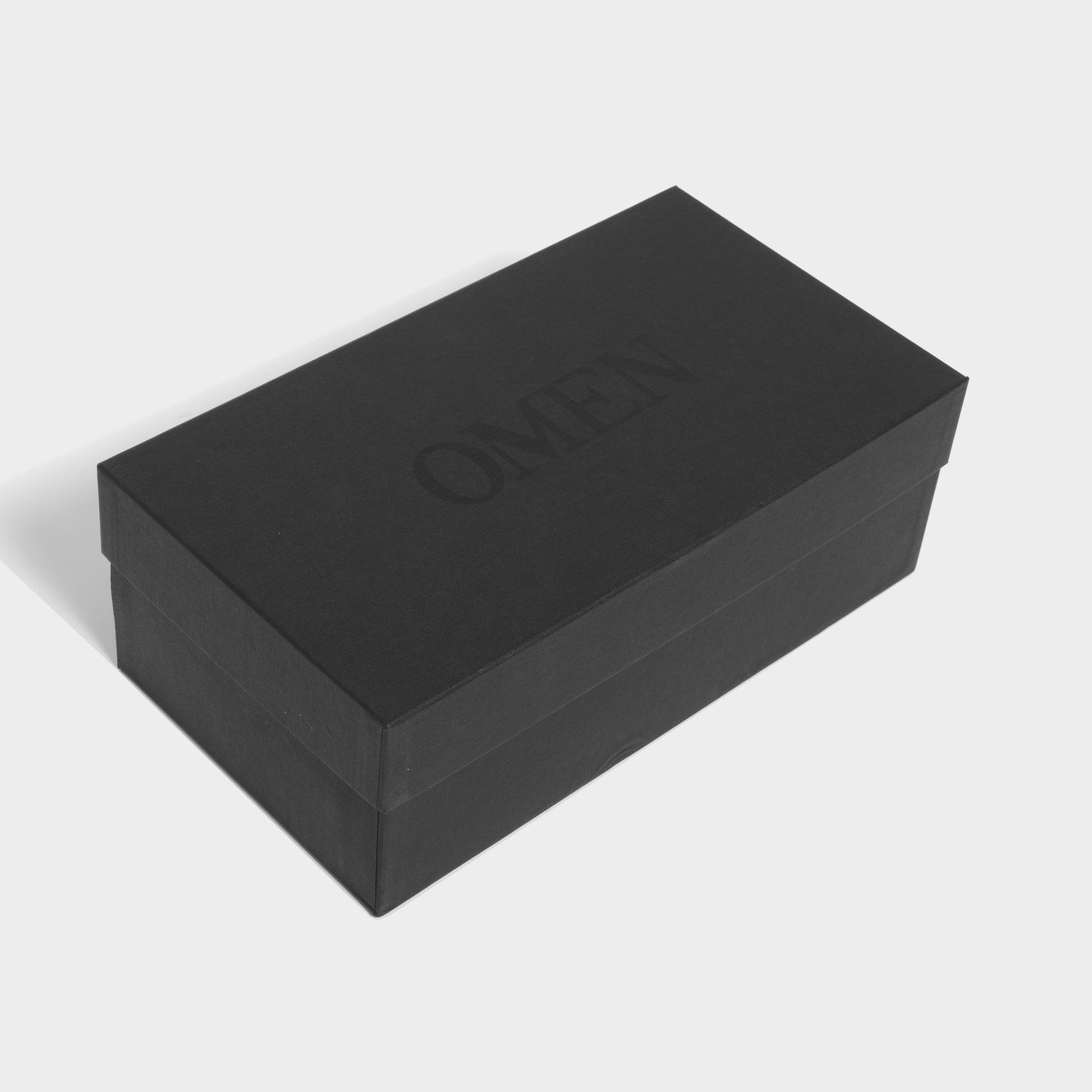 OMEN Leder Schuh ME703 in Farbe negro