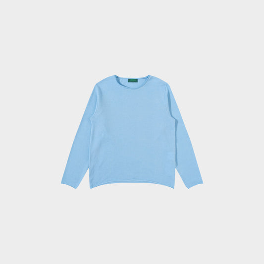 OMEN Pullover Christo Futter in Farbe sky