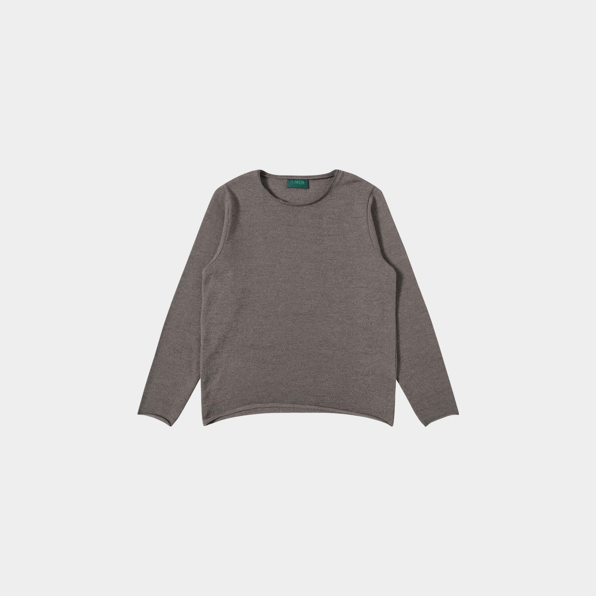 OMEN Pullover Christo Futter in Farbe mocha_grey
