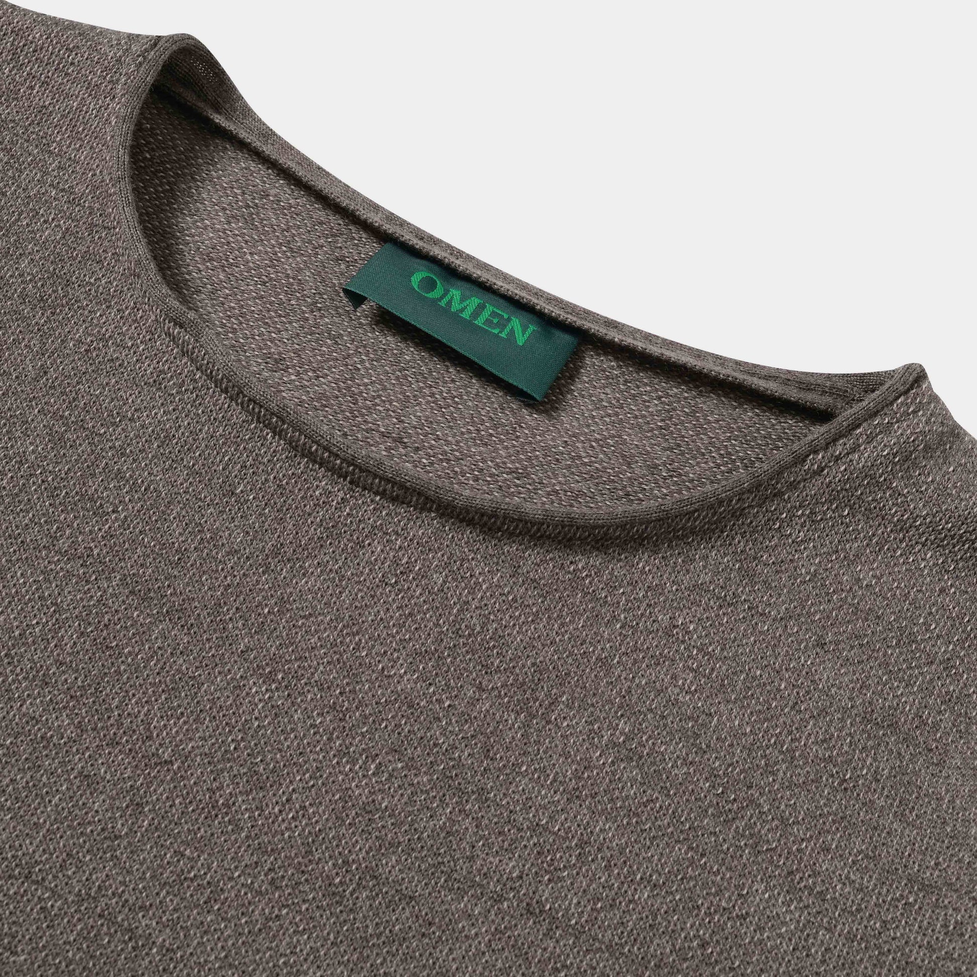 OMEN Pullover Christo Futter in Farbe mocha_grey