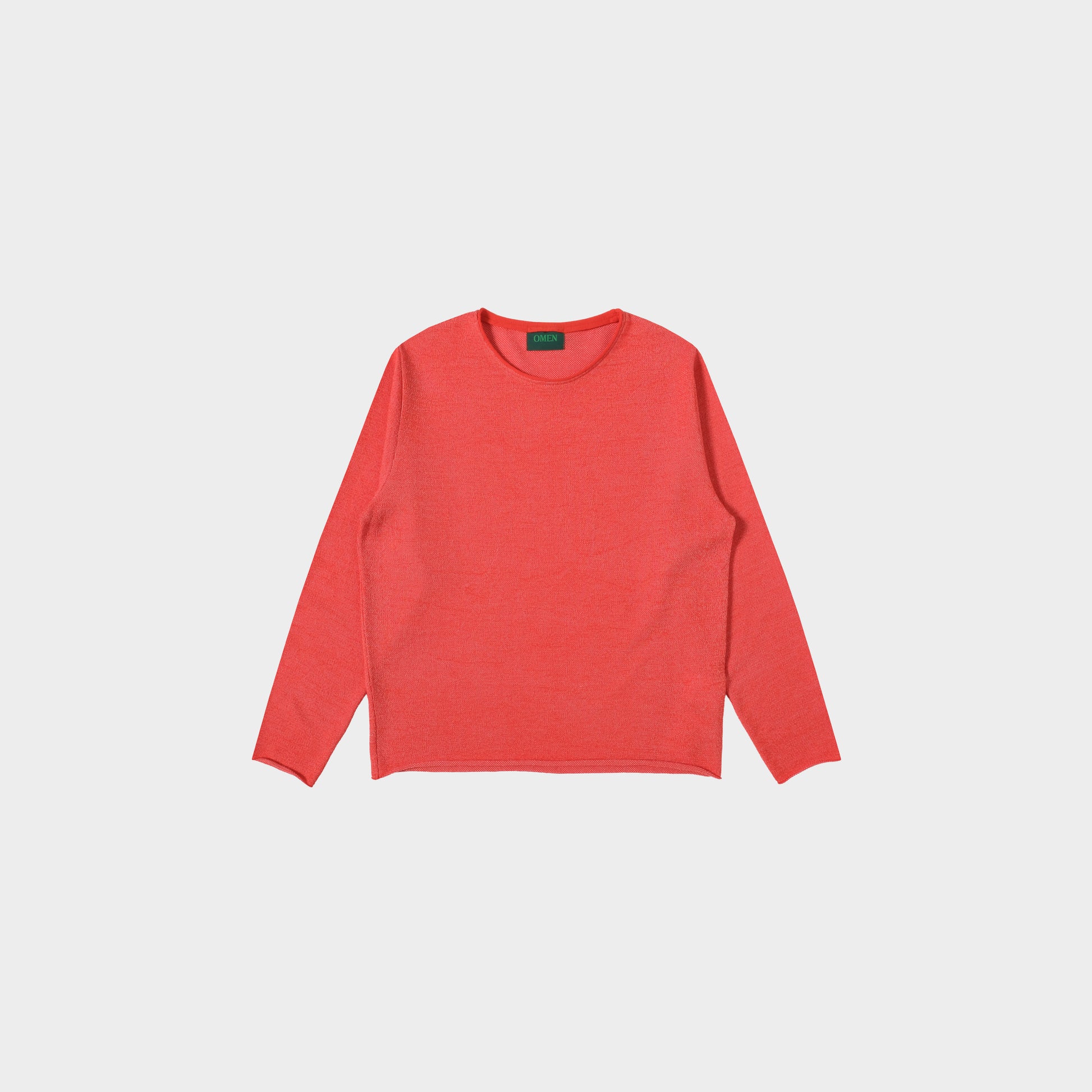 OMEN Pullover Christo Futter in Farbe zinnober