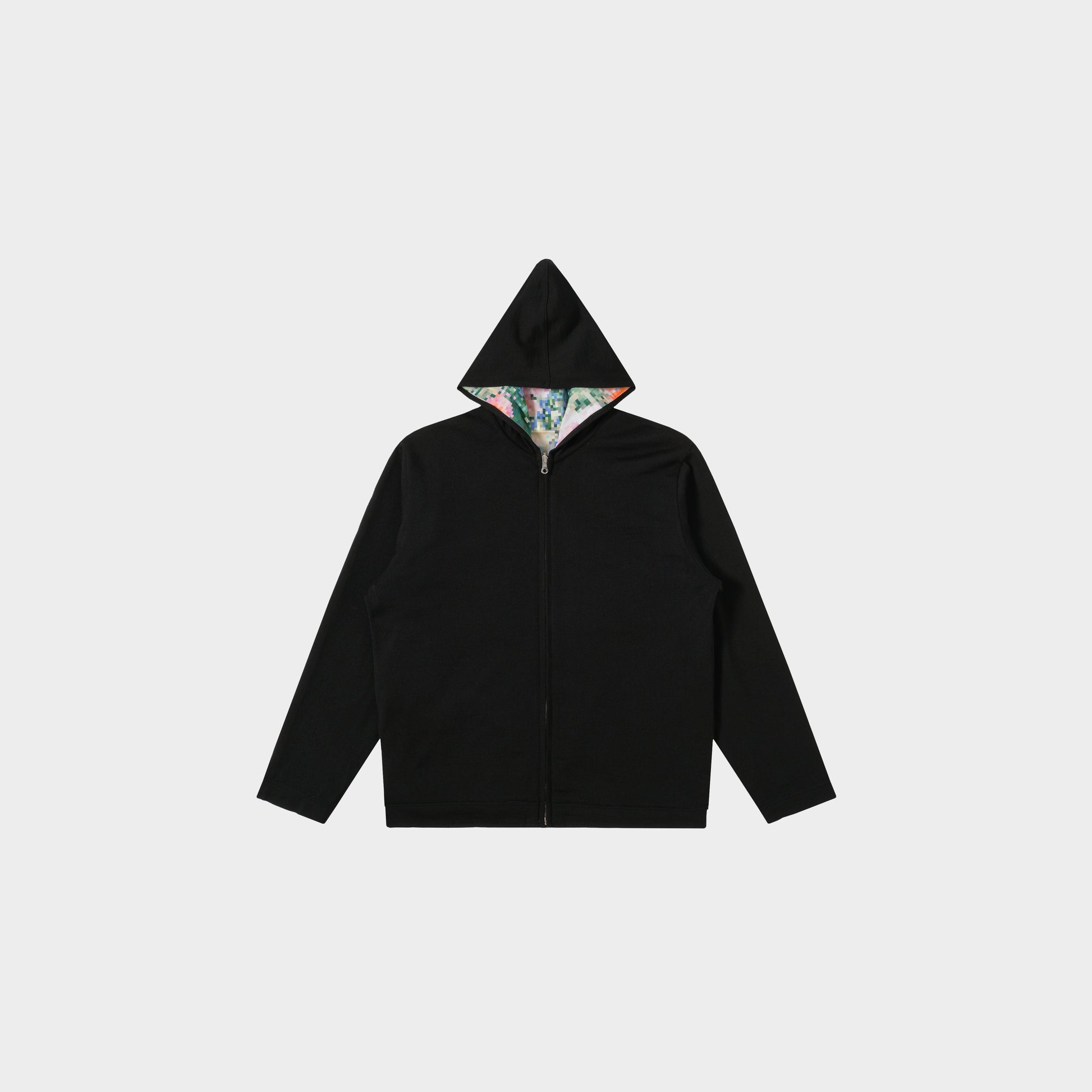 OMEN Strickjacke Bond Popeline Pixel Blüte RL in Farbe pixel_bluete