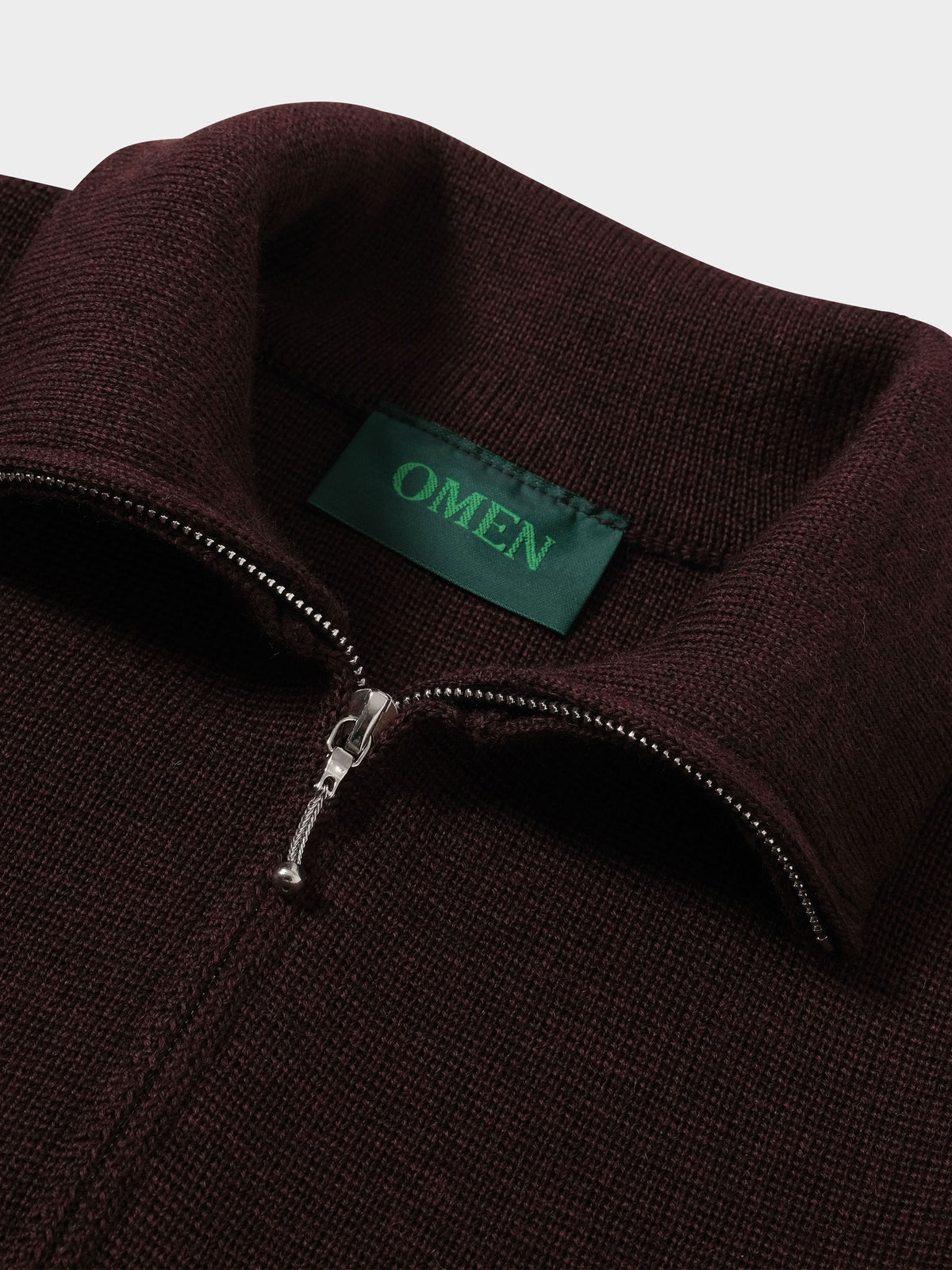 OMEN Strickjacke Filo PS in Farbe burgundy