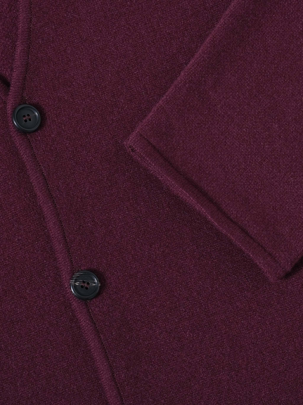 OMEN Strickjacke Paul Futter I Kaschmir in Farbe merlot