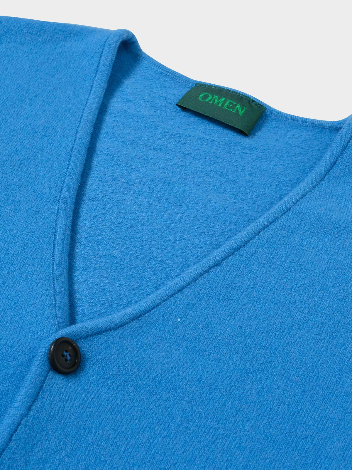OMEN Strickjacke Paul Futter I Kaschmir in Farbe ozean