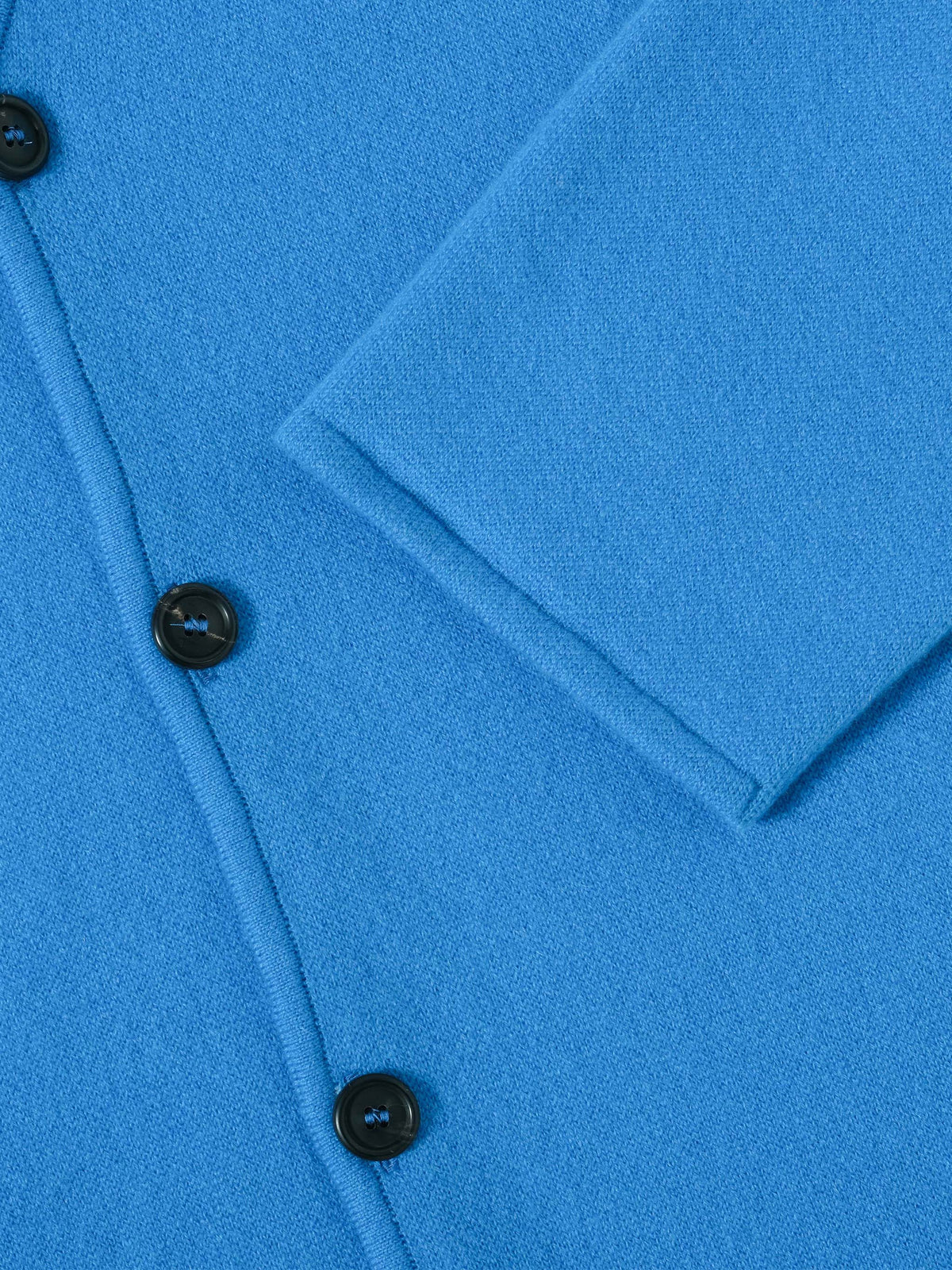 OMEN Strickjacke Paul Futter I Kaschmir in Farbe ozean