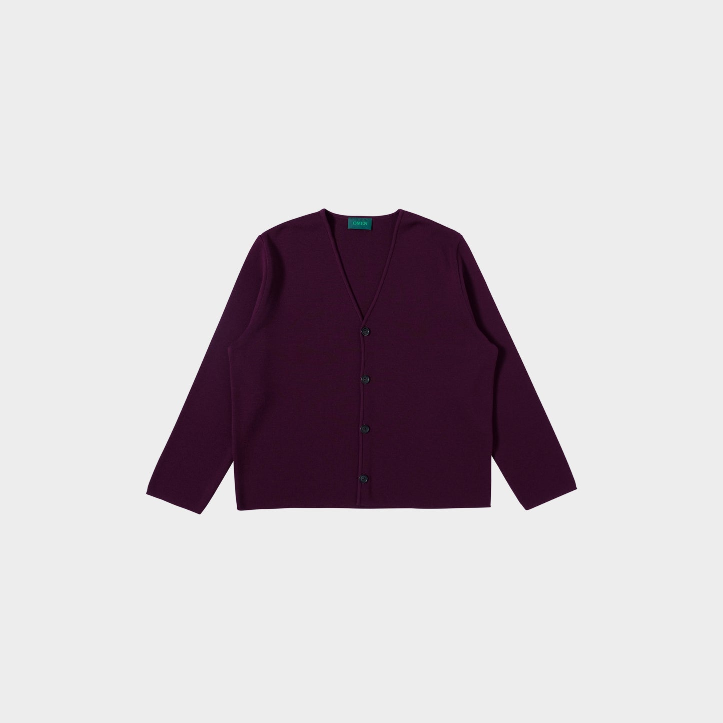 OMEN Strickjacke Paul PS in Farbe grape