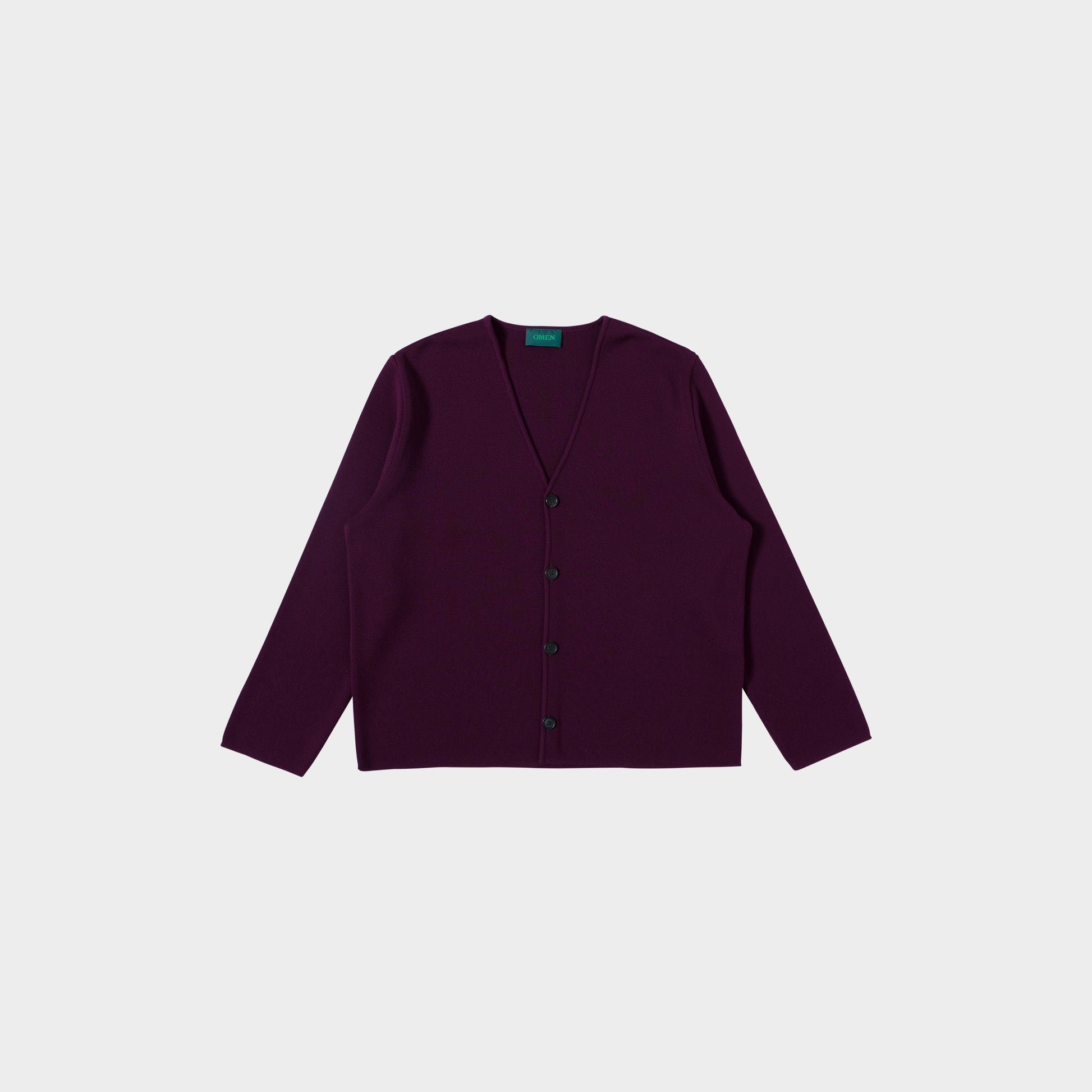 OMEN Strickjacke Paul PS in Farbe grape