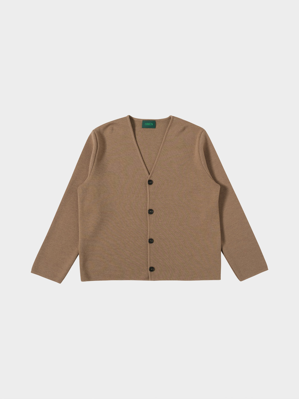 OMEN Strickjacke Paul PS in Farbe caramel