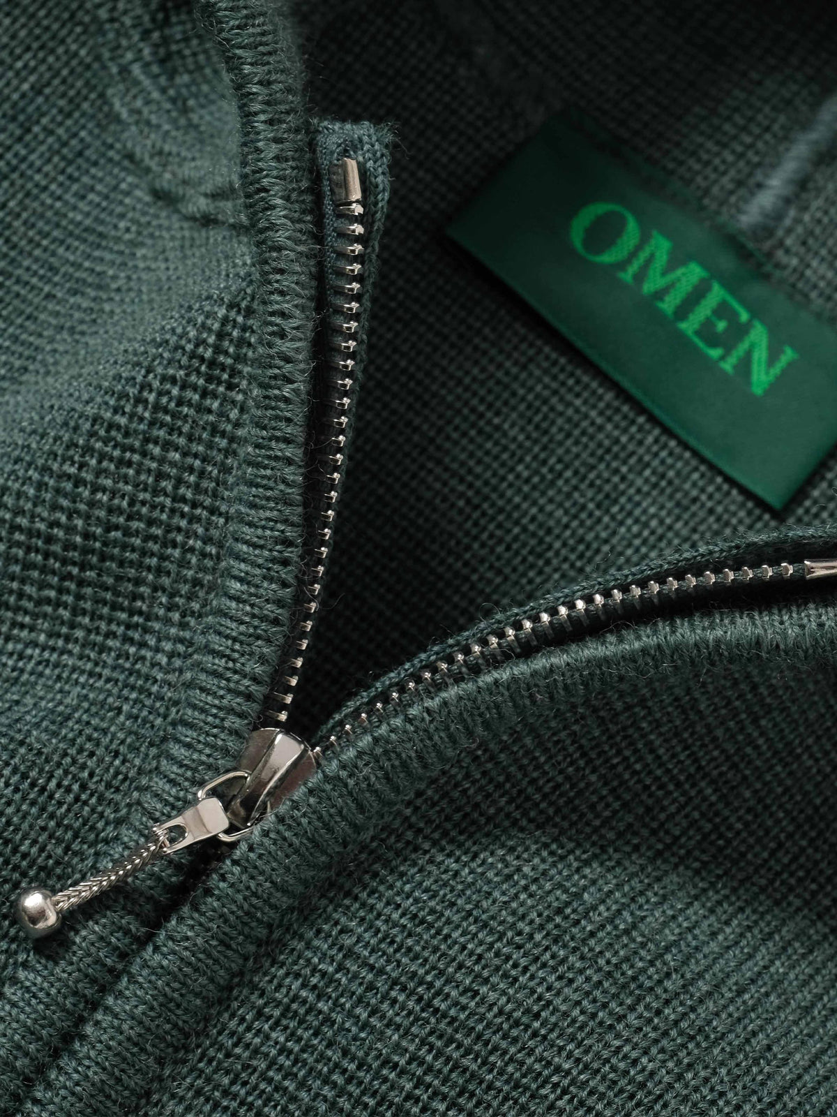 OMEN Strickjacke Philipp PS in Farbe eukalyptus