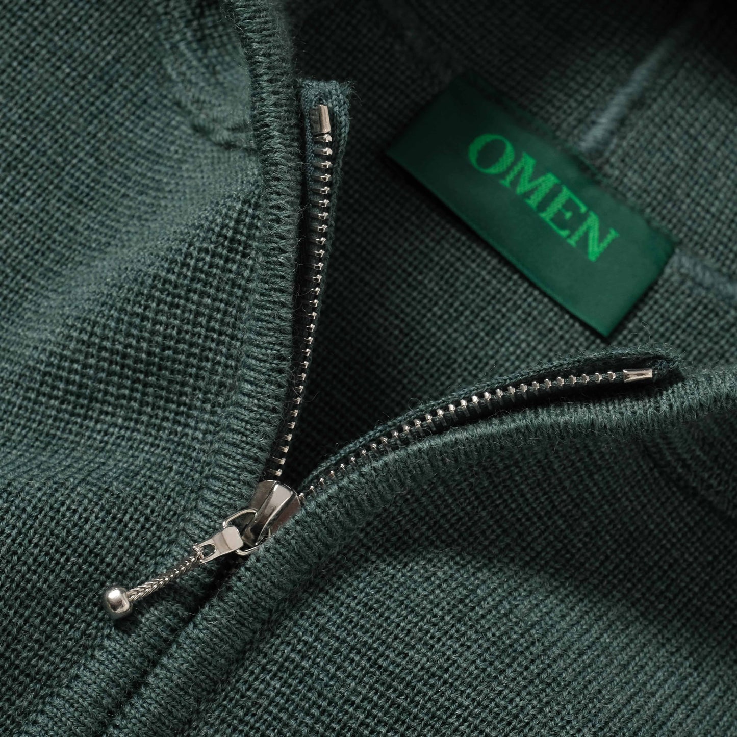 OMEN Strickjacke Philipp PS in Farbe eukalyptus