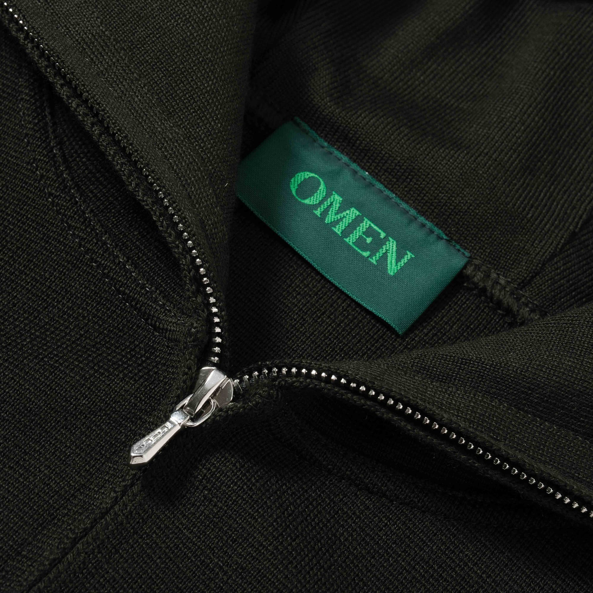 OMEN Strickjacke Riff PS in Farbe forest