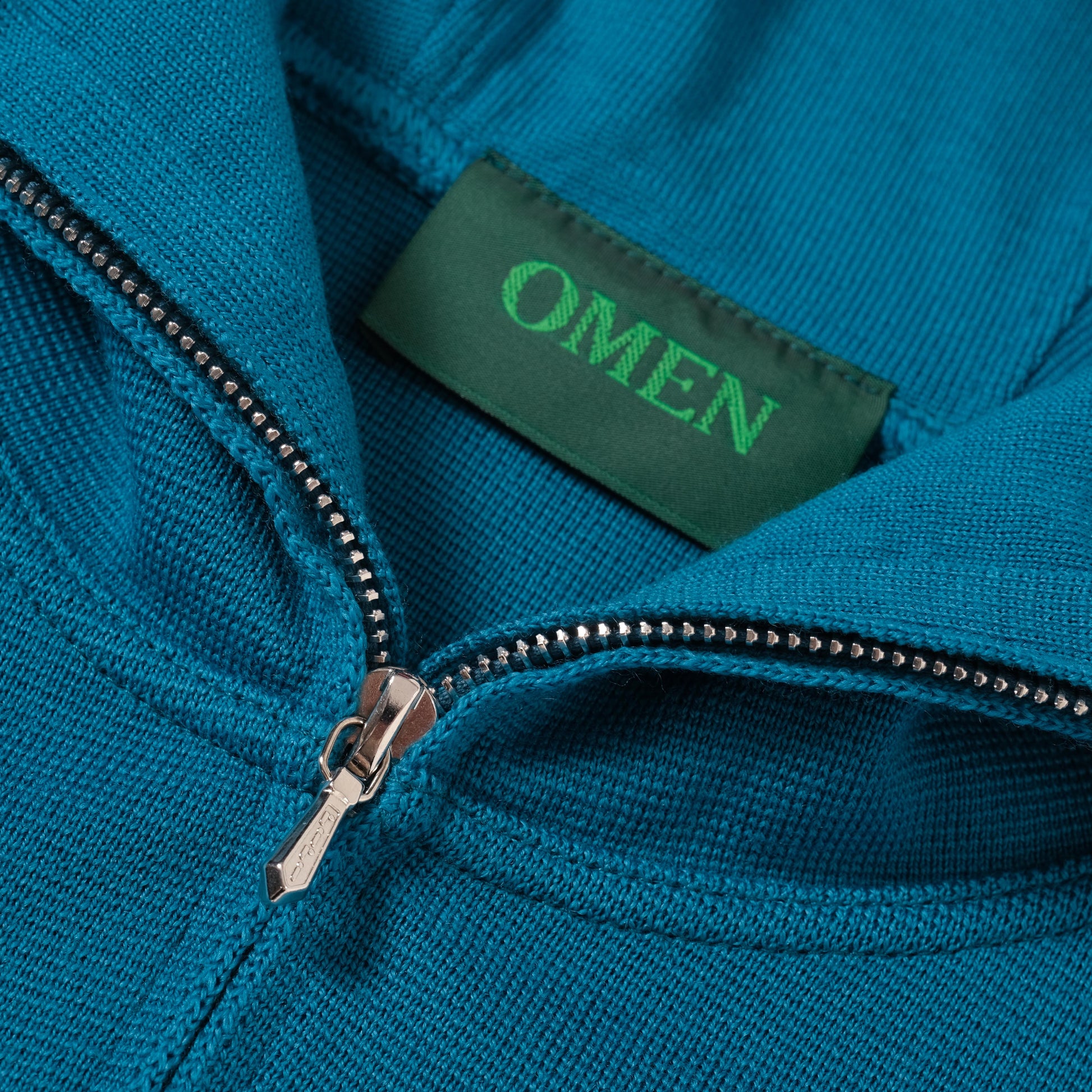OMEN Strickjacke Riff PS in Farbe mykonos_blue