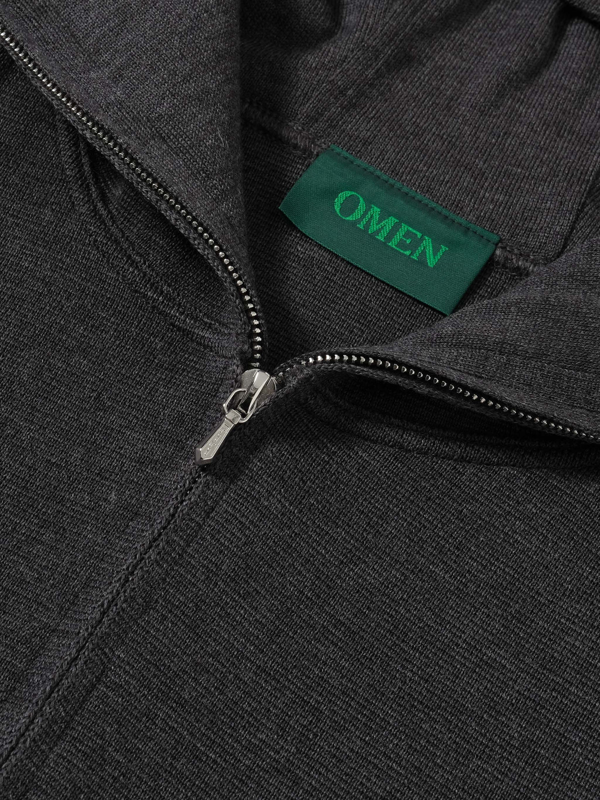 OMEN Strickjacke Riff PS in Farbe granit