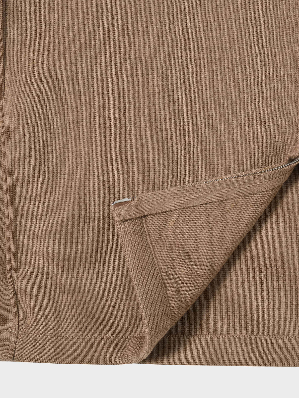 OMEN Strickjacke Riff PS in Farbe caramel