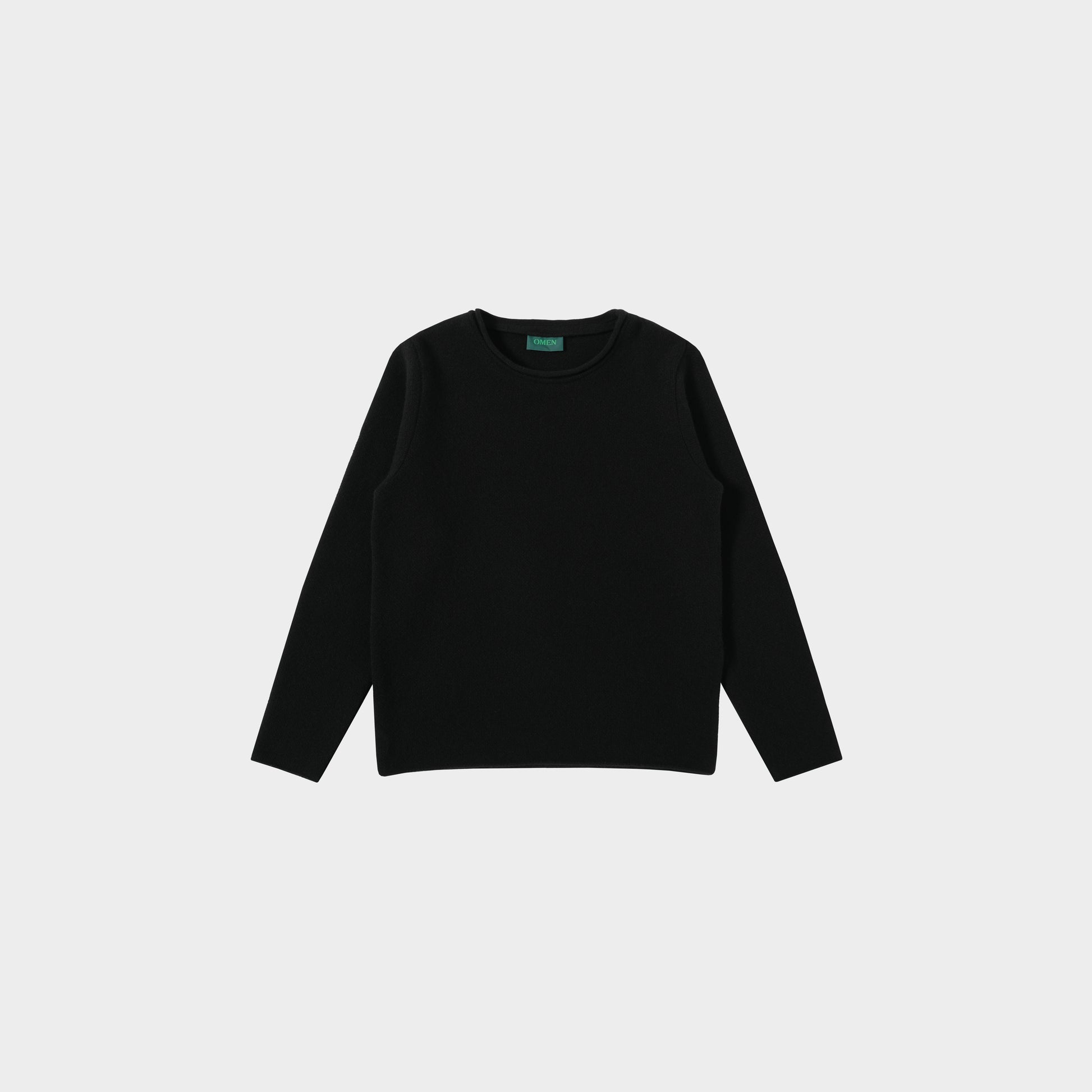 OMEN Pullover Christo Futter Lambswool in Farbe schwarz