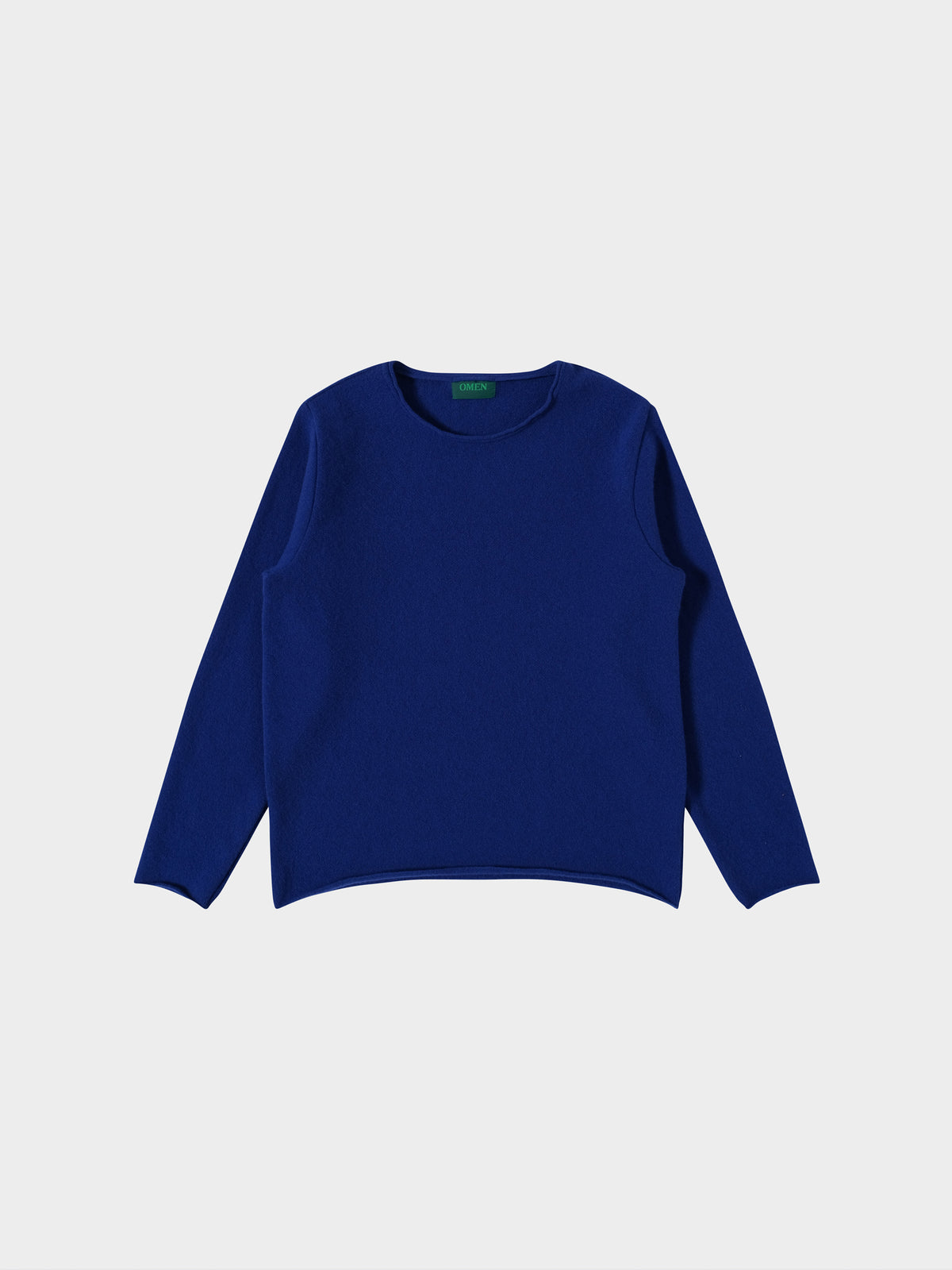 OMEN Pullover Christo Futter Lambswool in Farbe indigo