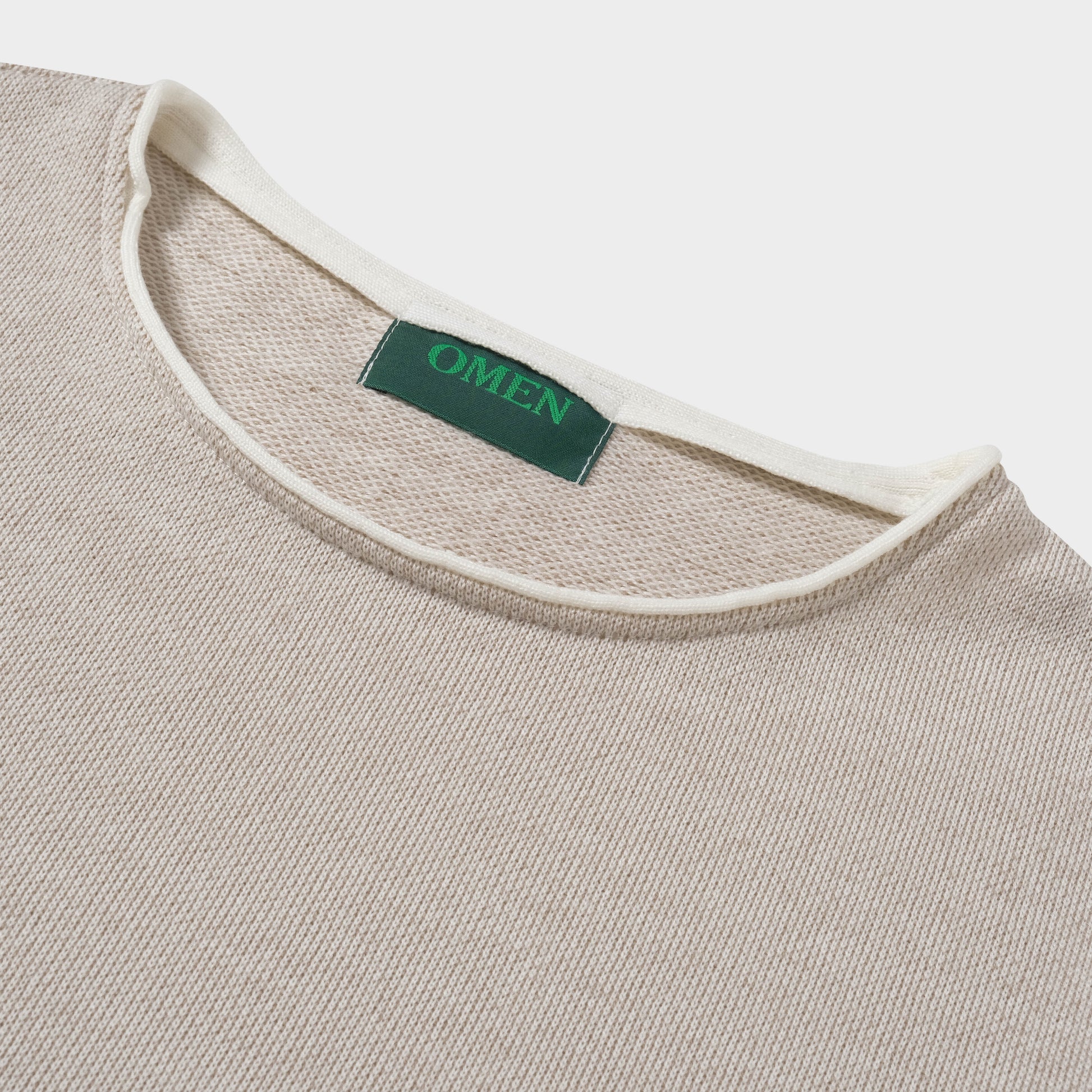 OMEN Pullover Christo Futter in Farbe polar_grey