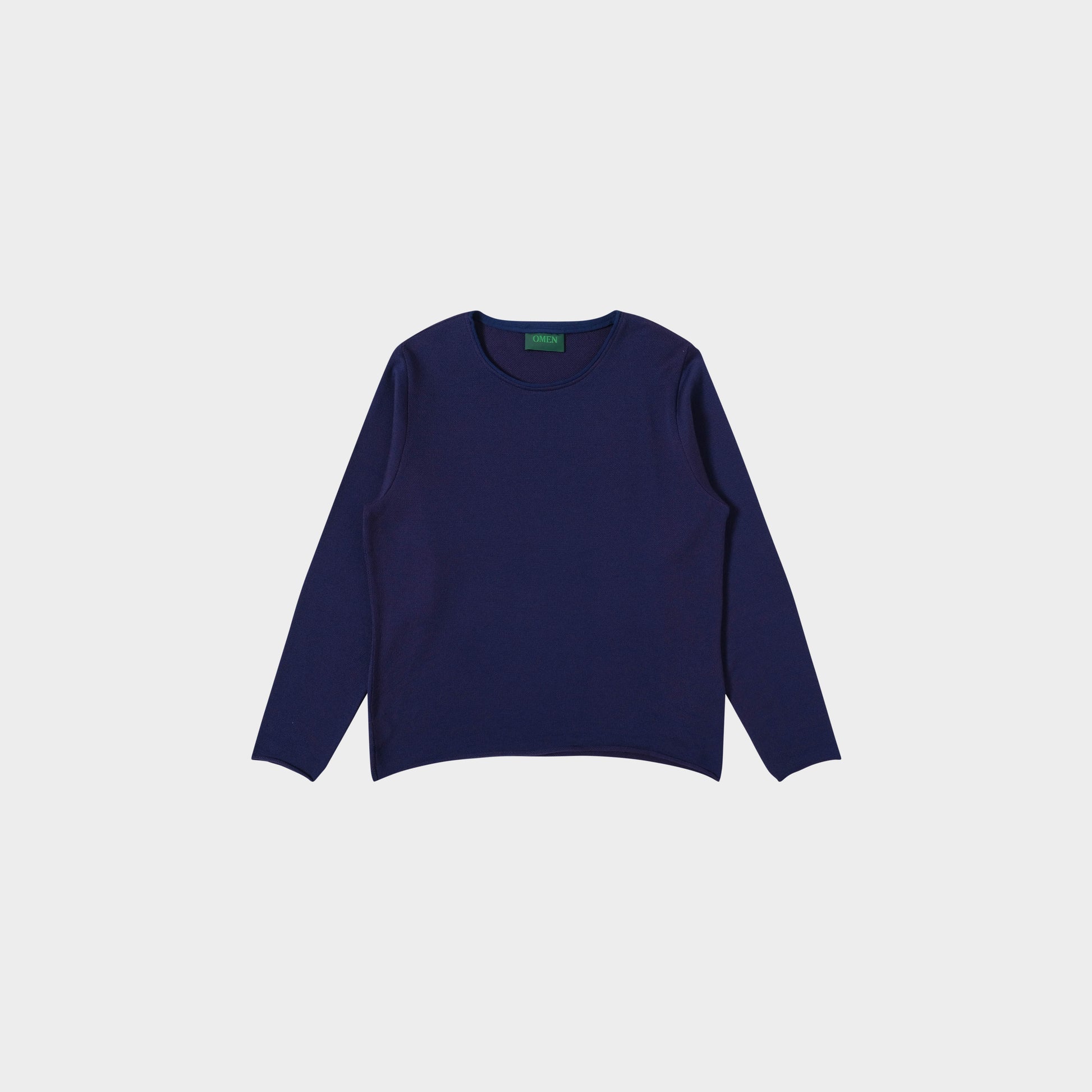 OMEN Pullover Christo Futter in Farbe tinte