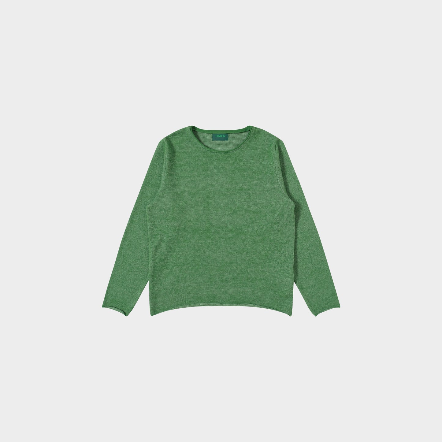 OMEN Pullover Christo Futter in Farbe meadowgreen