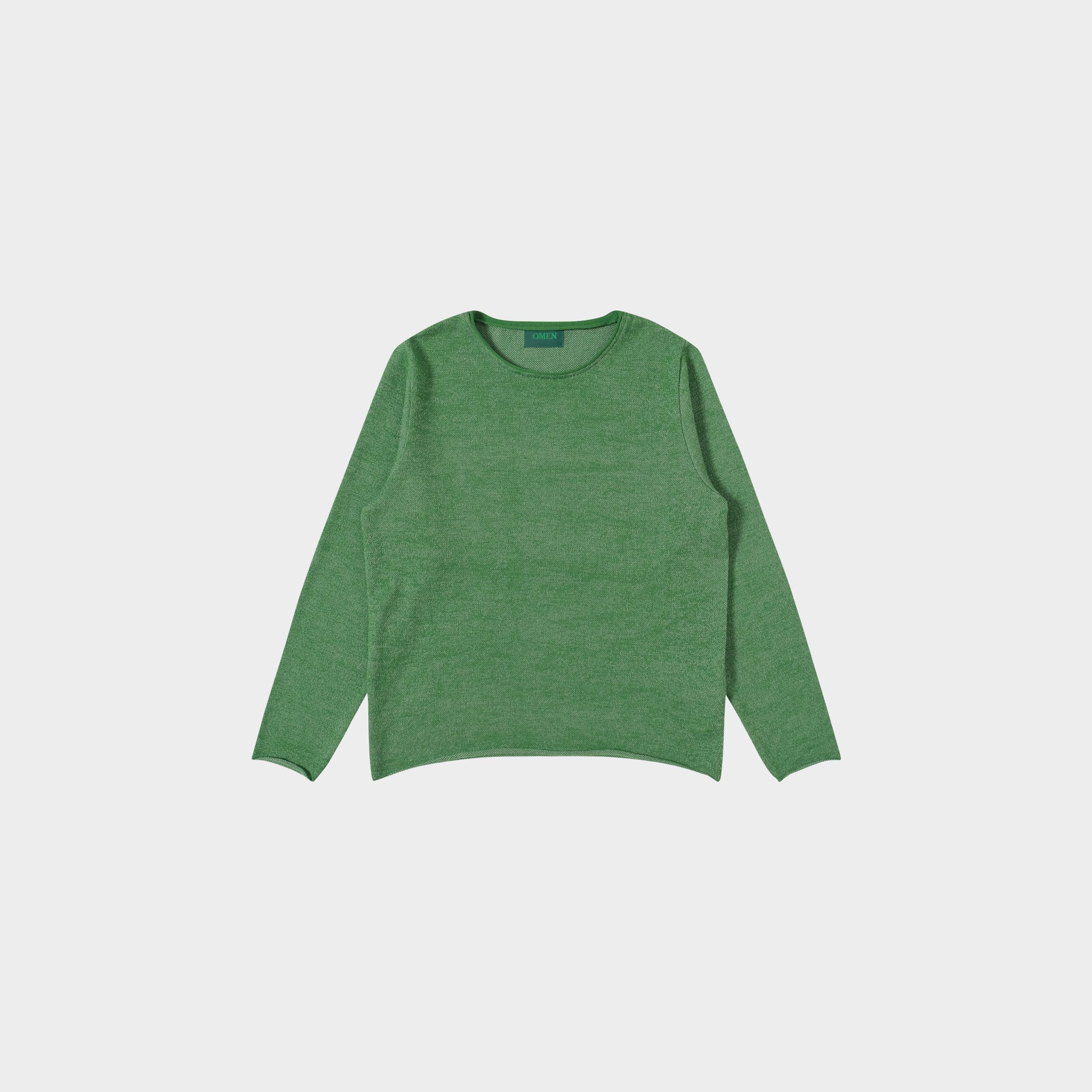 OMEN Pullover Christo Futter in Farbe meadowgreen