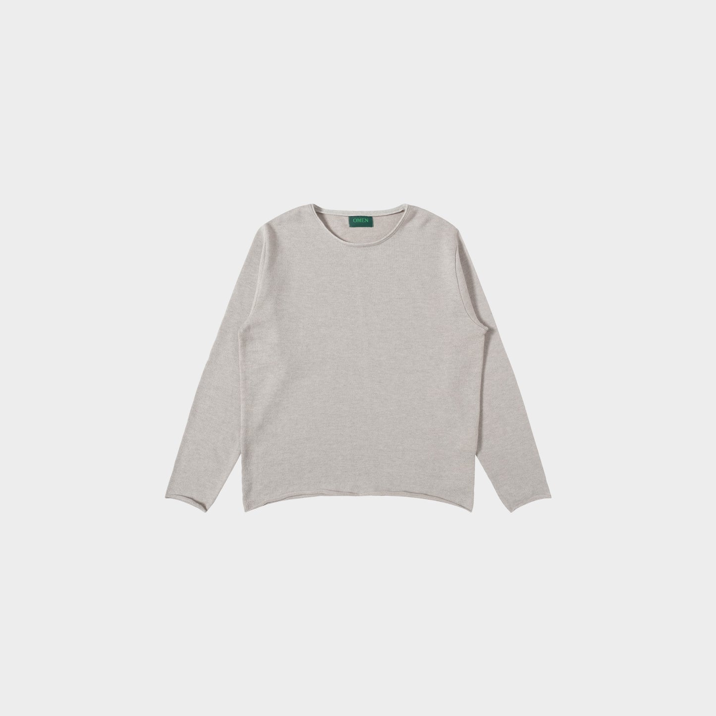 OMEN Pullover Christo Futter in Farbe natur