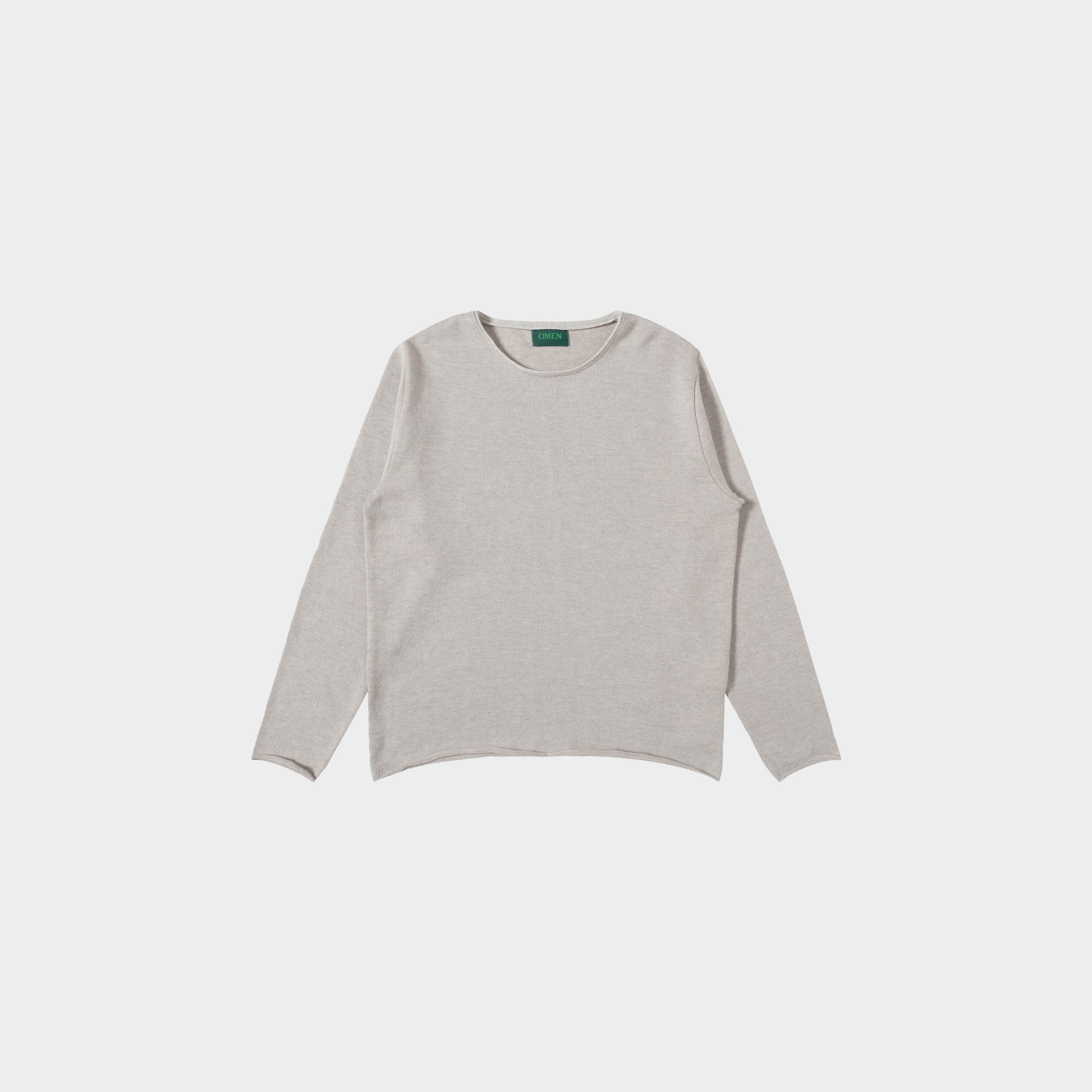 OMEN Pullover Christo Futter in Farbe natur