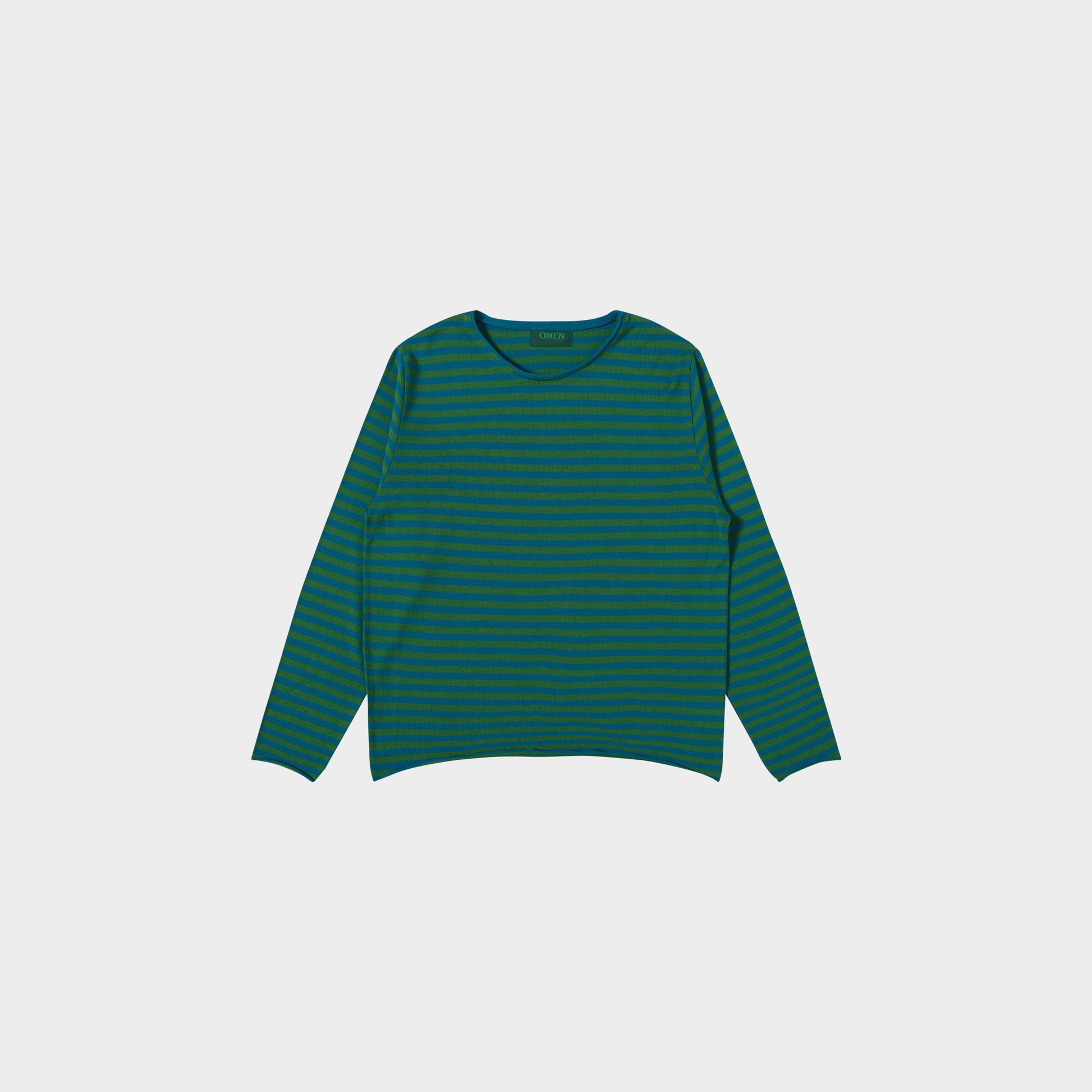 OMEN Pullover Christo Ringel Rl in Farbe myconosblue_meadowgreen