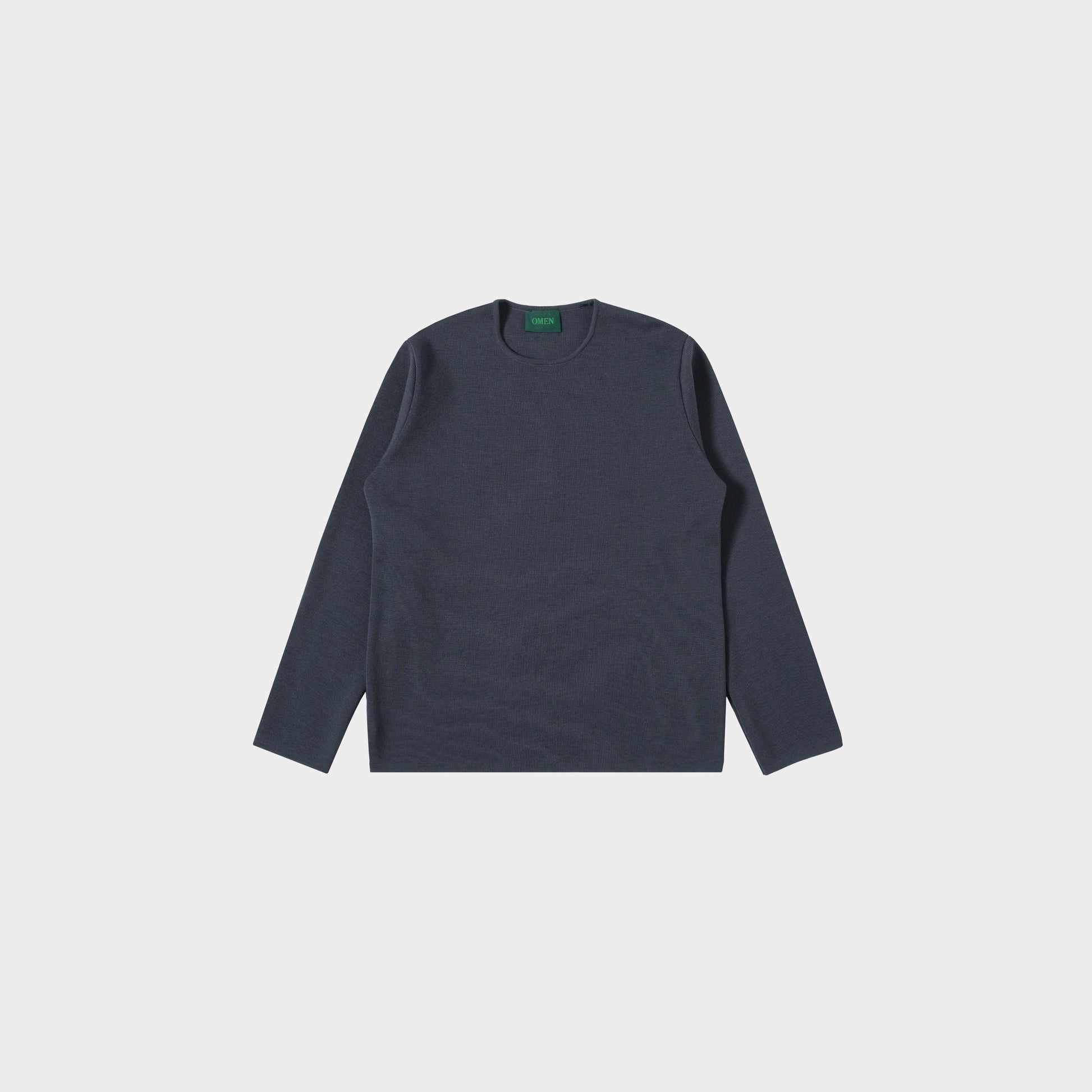 OMEN Pullover Jörg PS in Farbe asphalt