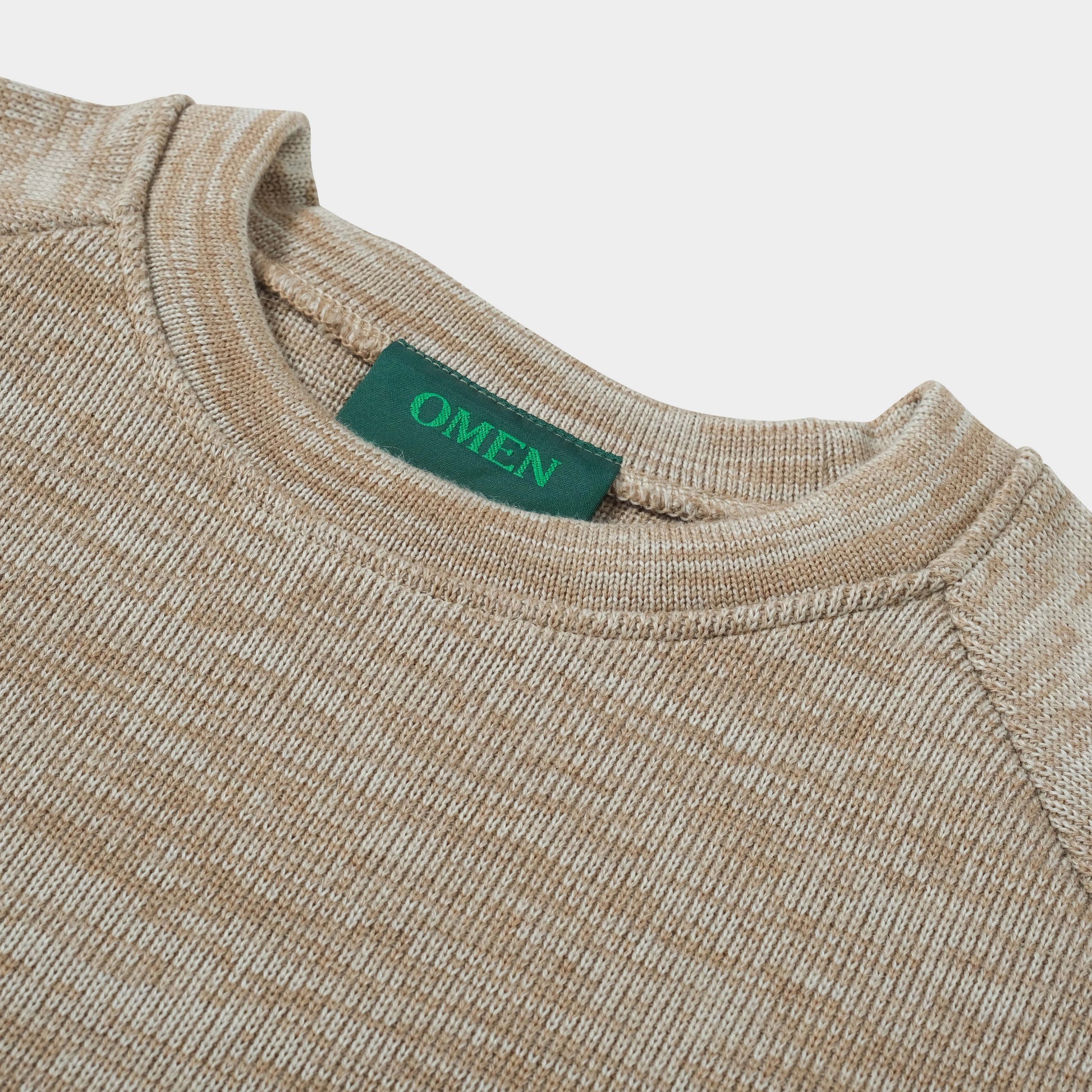 OMEN Pullover Mara HS in Farbe caramel_grey_melange