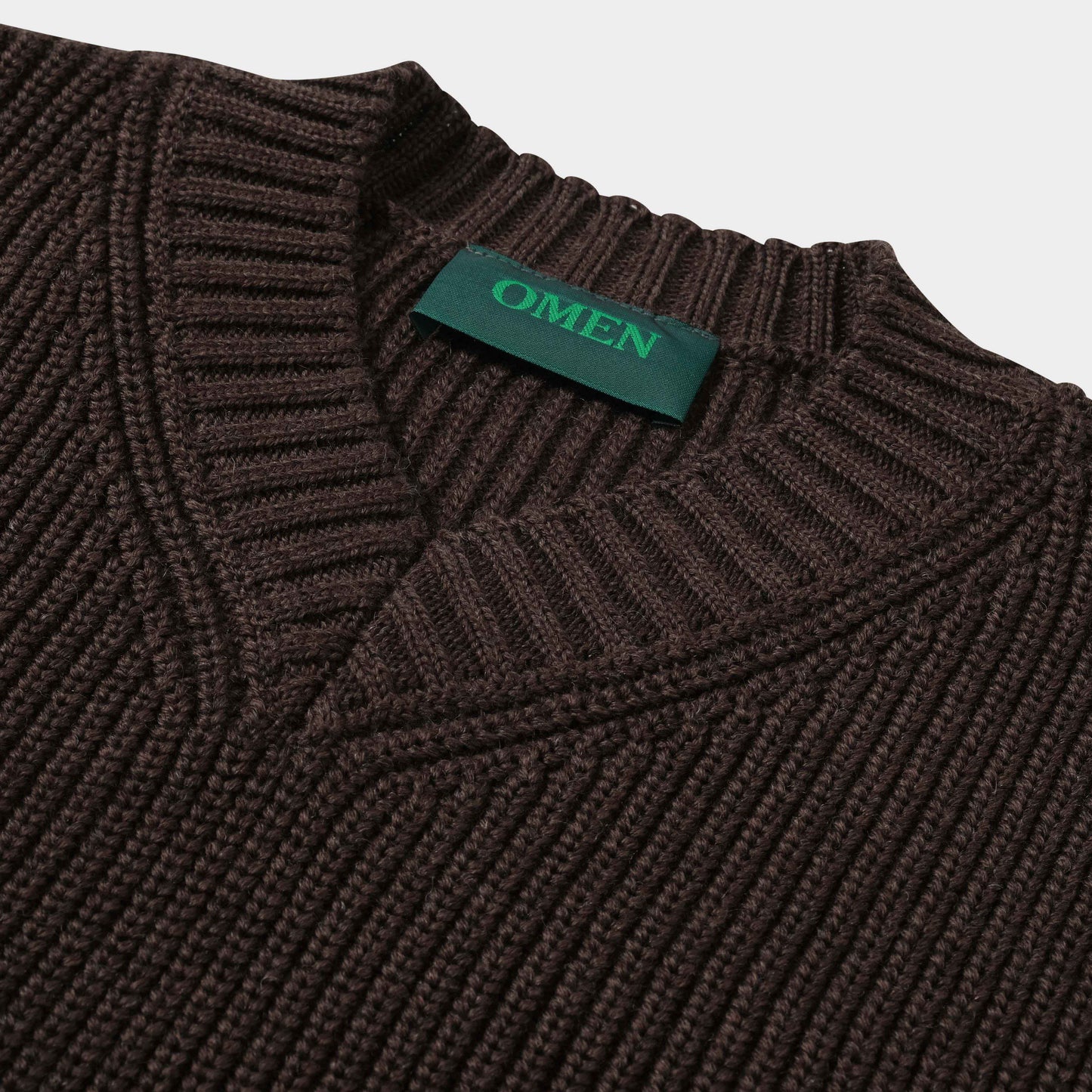 OMEN Pullunder Mark PF in Farbe coffeebean