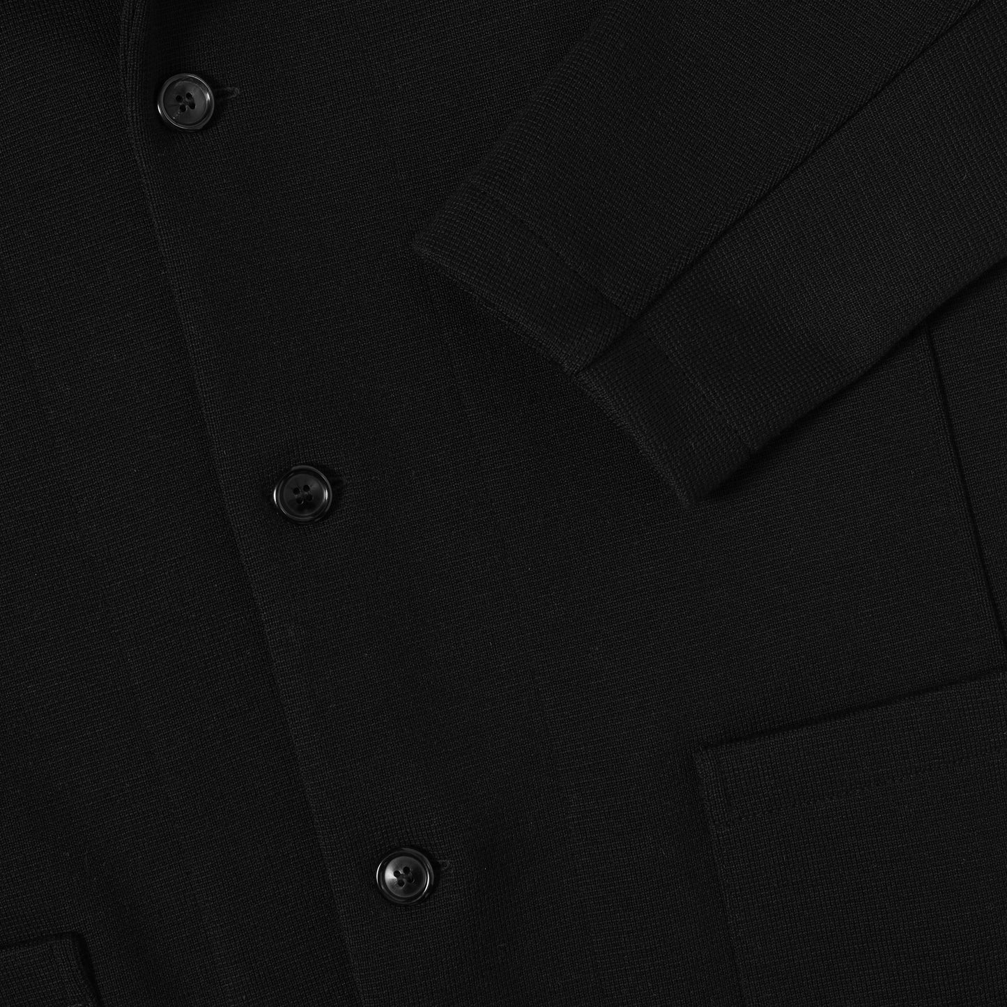 OMEN Sakko Moma Strick PS in Farbe schwarz